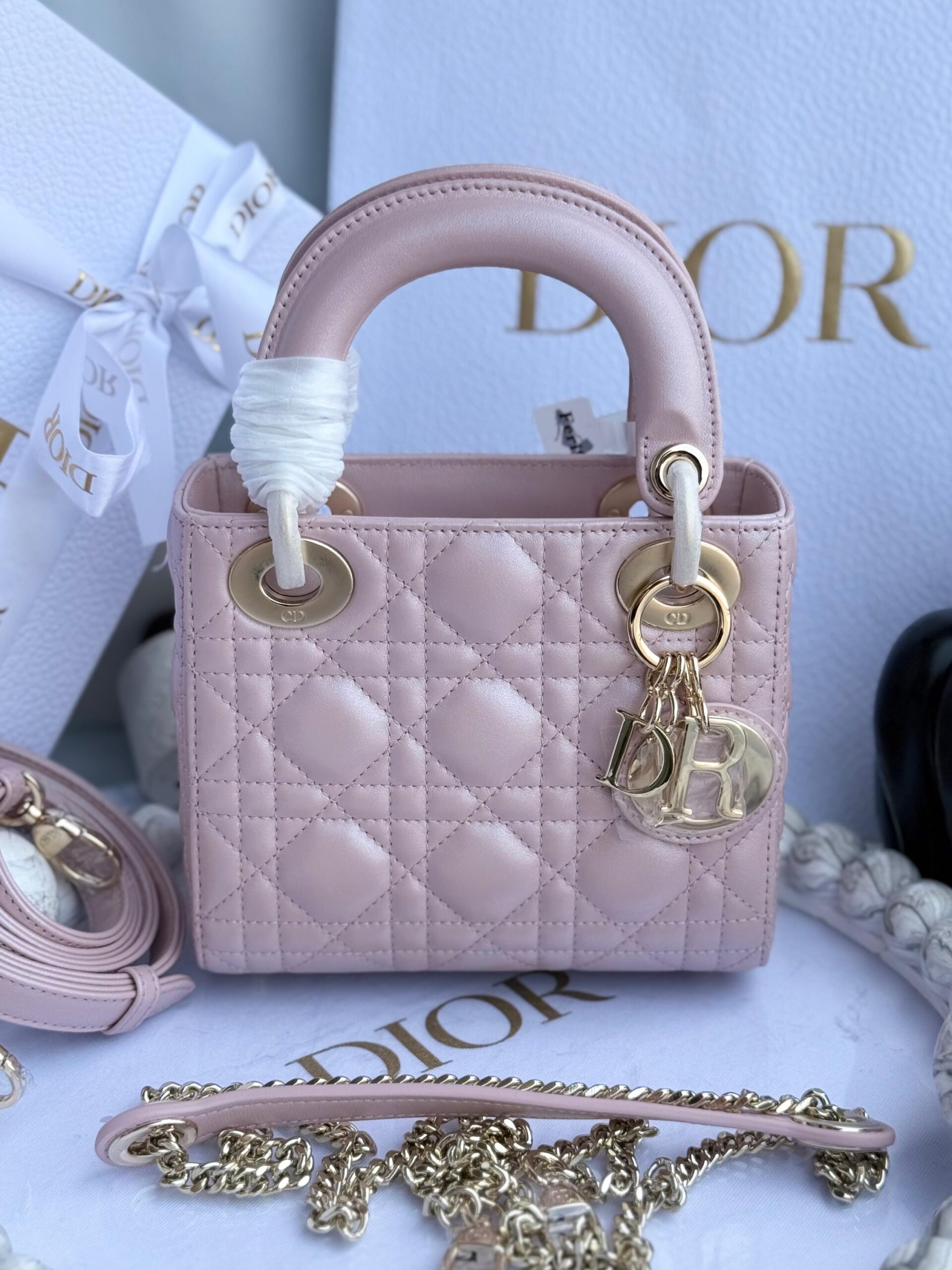 Dior Mini Lady Dior Bag - Image 5