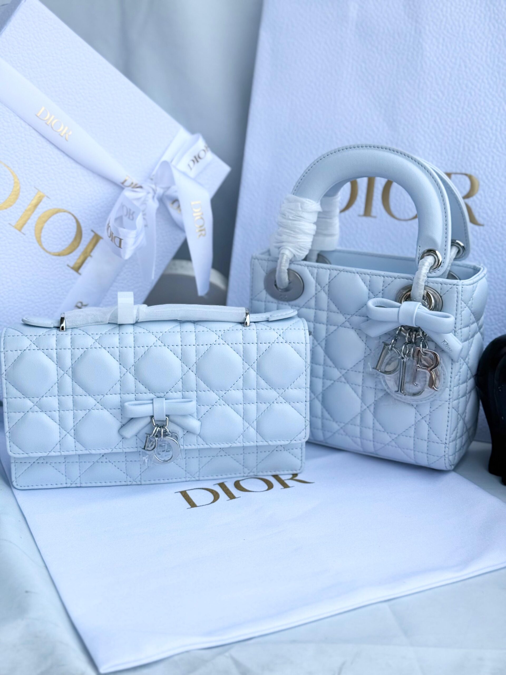 Dior Mini Lady Dior Bag - Image 9