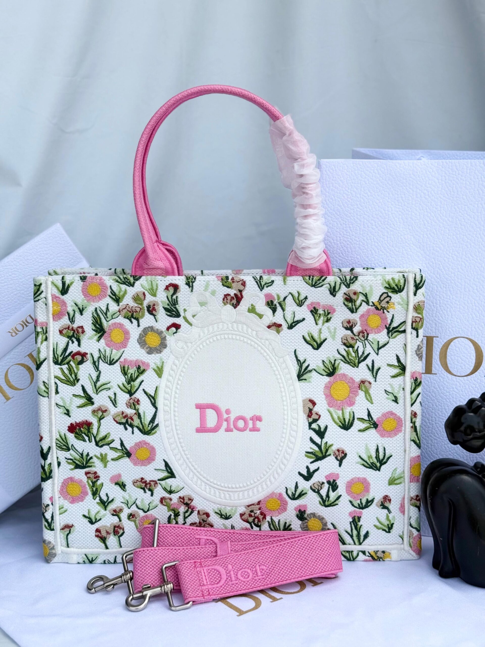 Christian Dior Book Tote Bag - Image 3