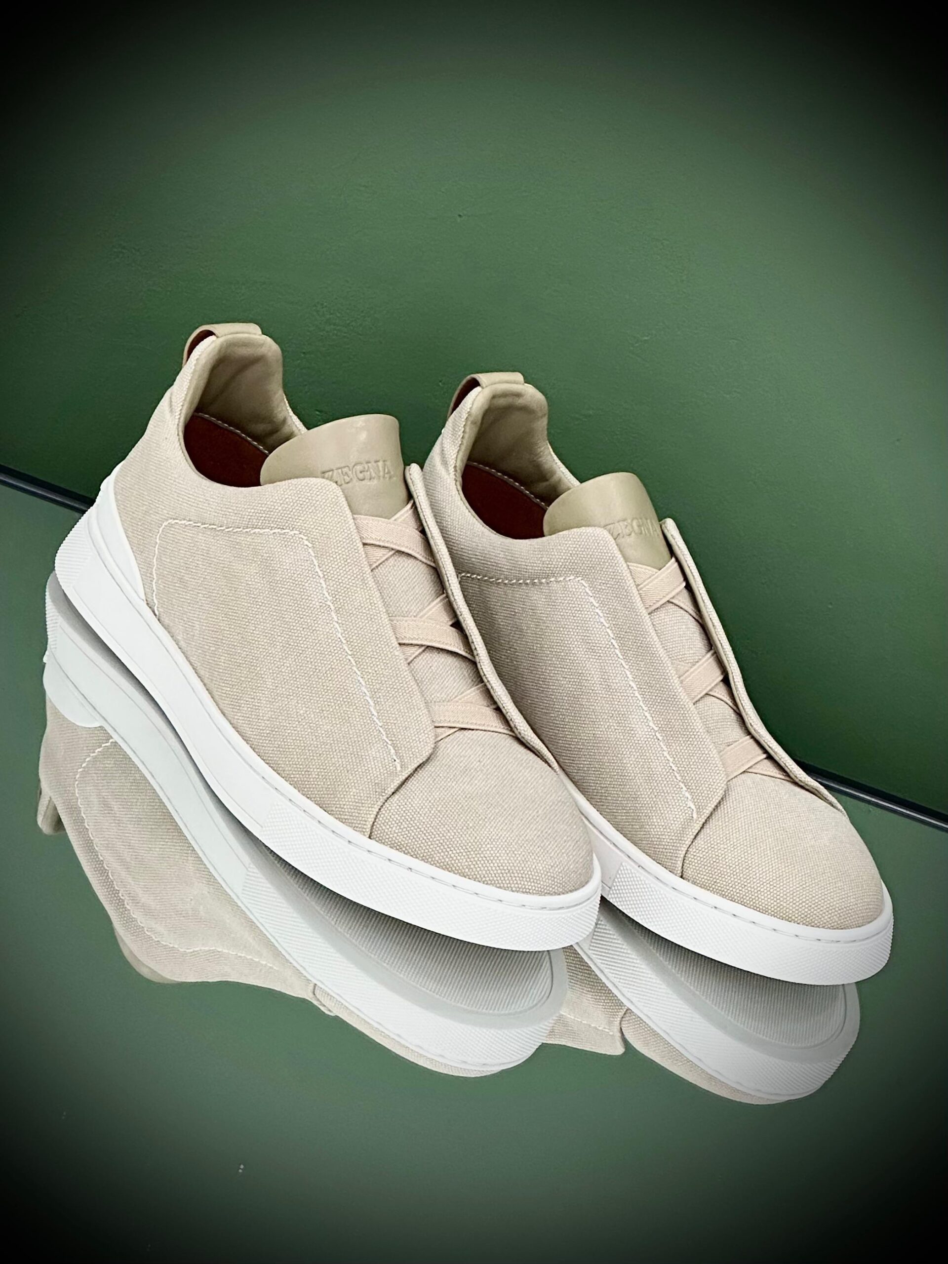 Zegna Triple Stitch Sneakers - Image 11