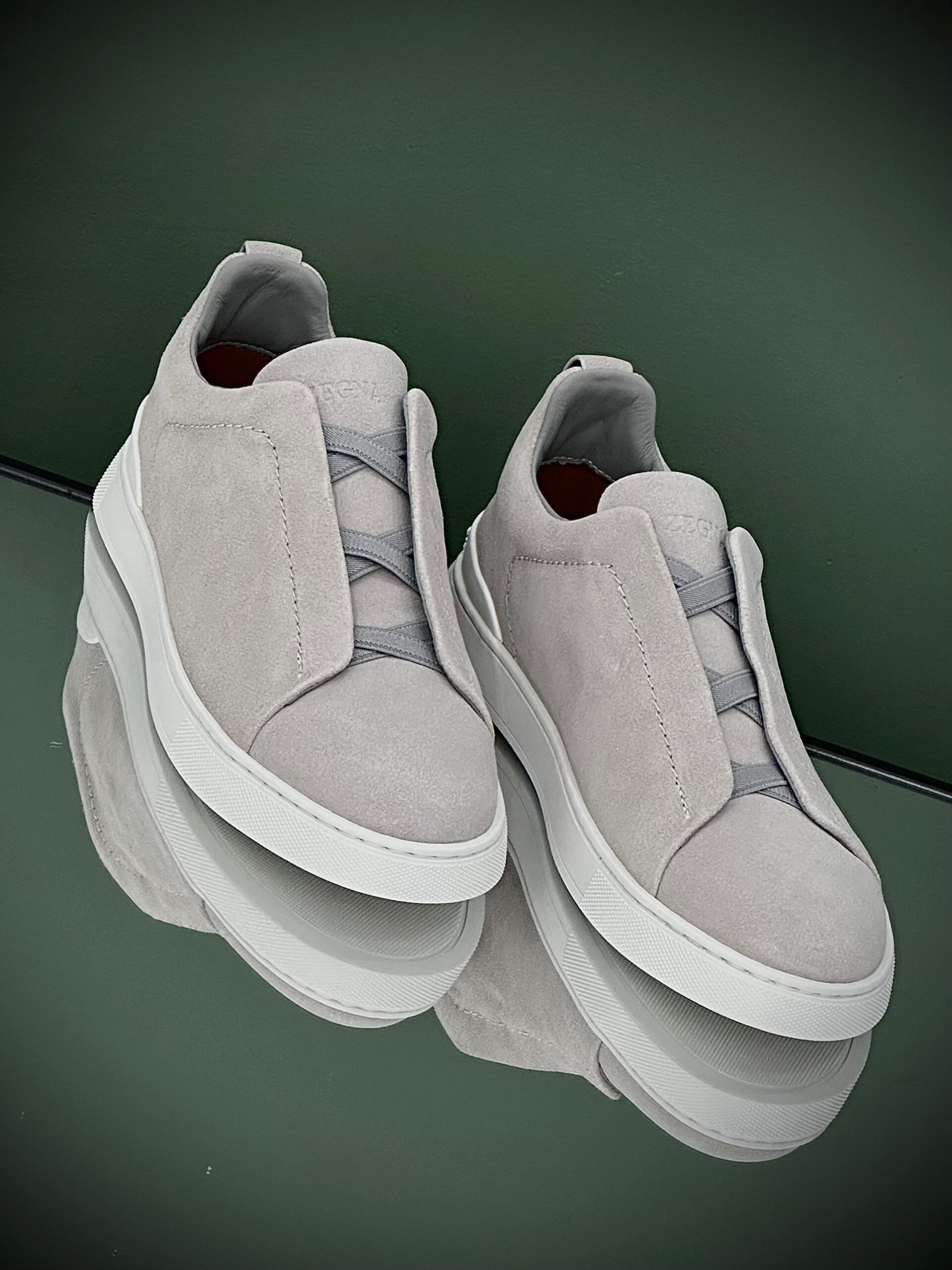 Zegna Triple Stitch Sneakers - Image 12