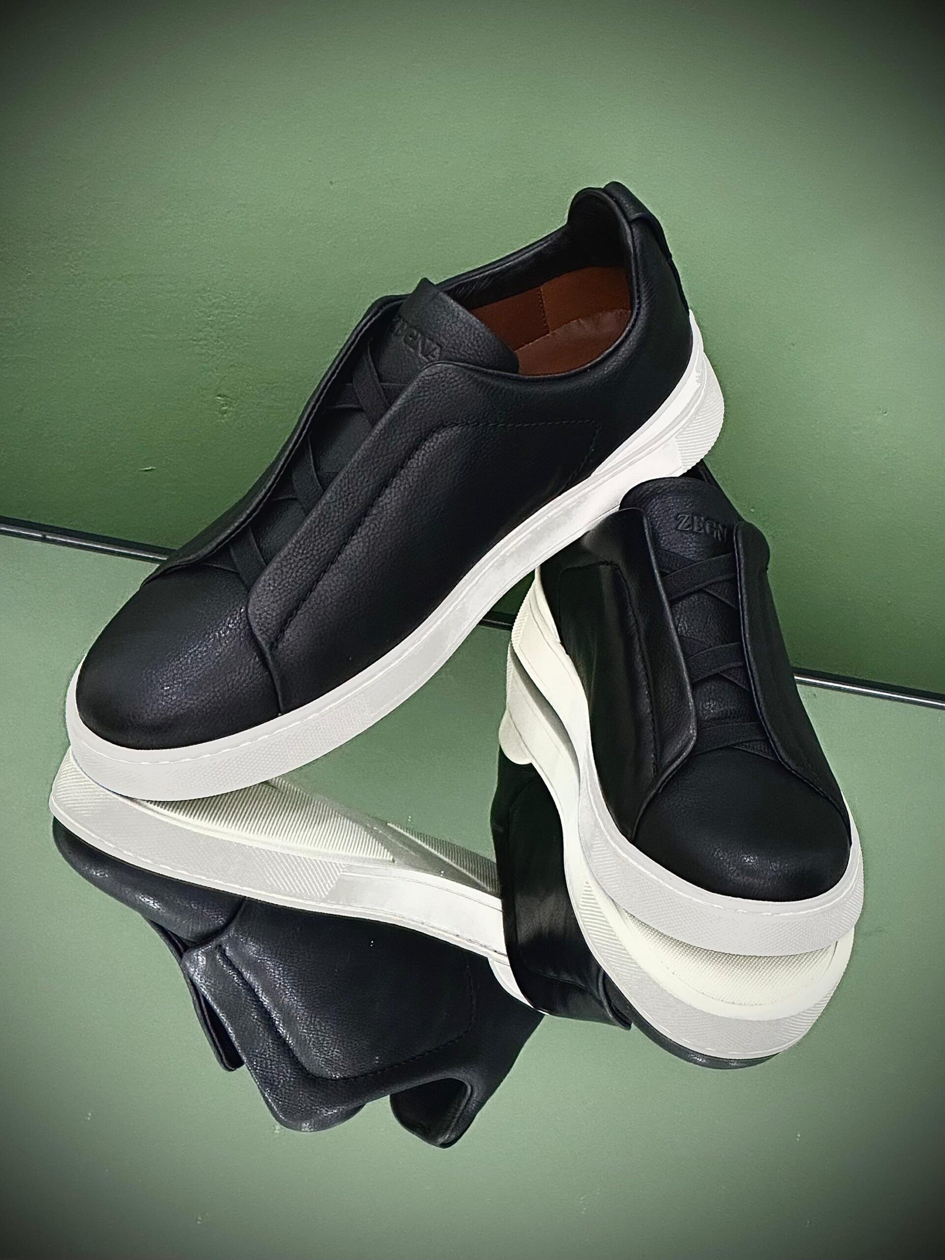 Zegna Triple Stitch Sneakers - Image 14