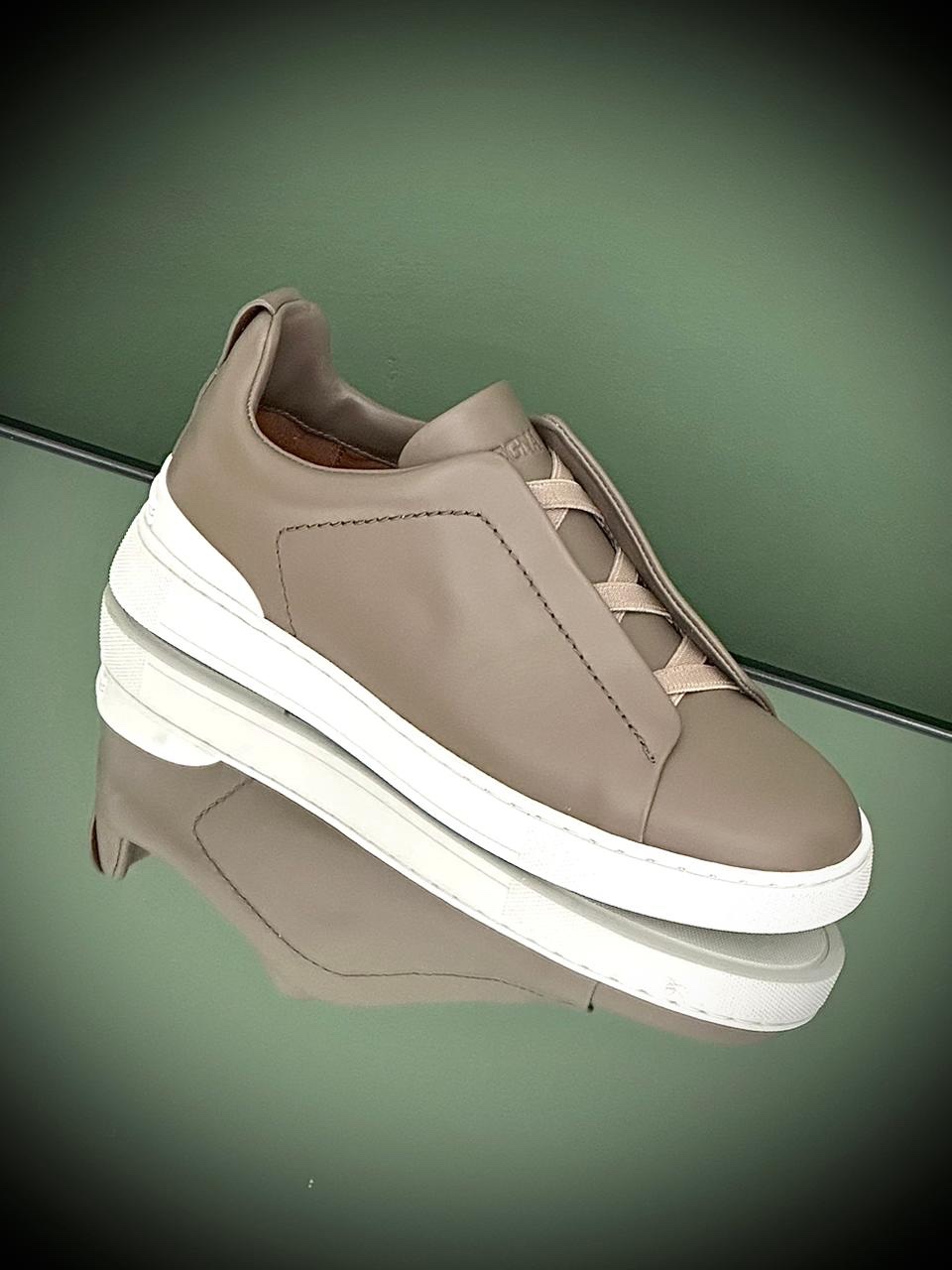 Zegna Triple Stitch Sneakers - Image 17
