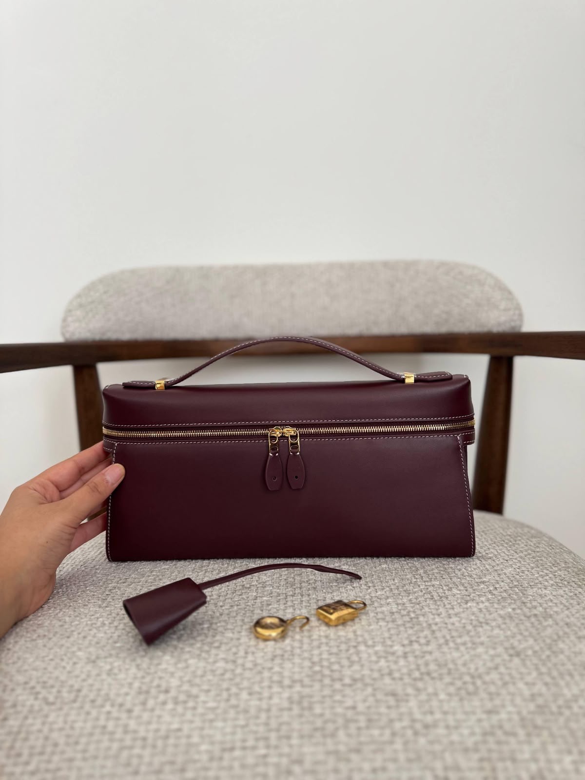Loro Piana Clutch 29 Cm
