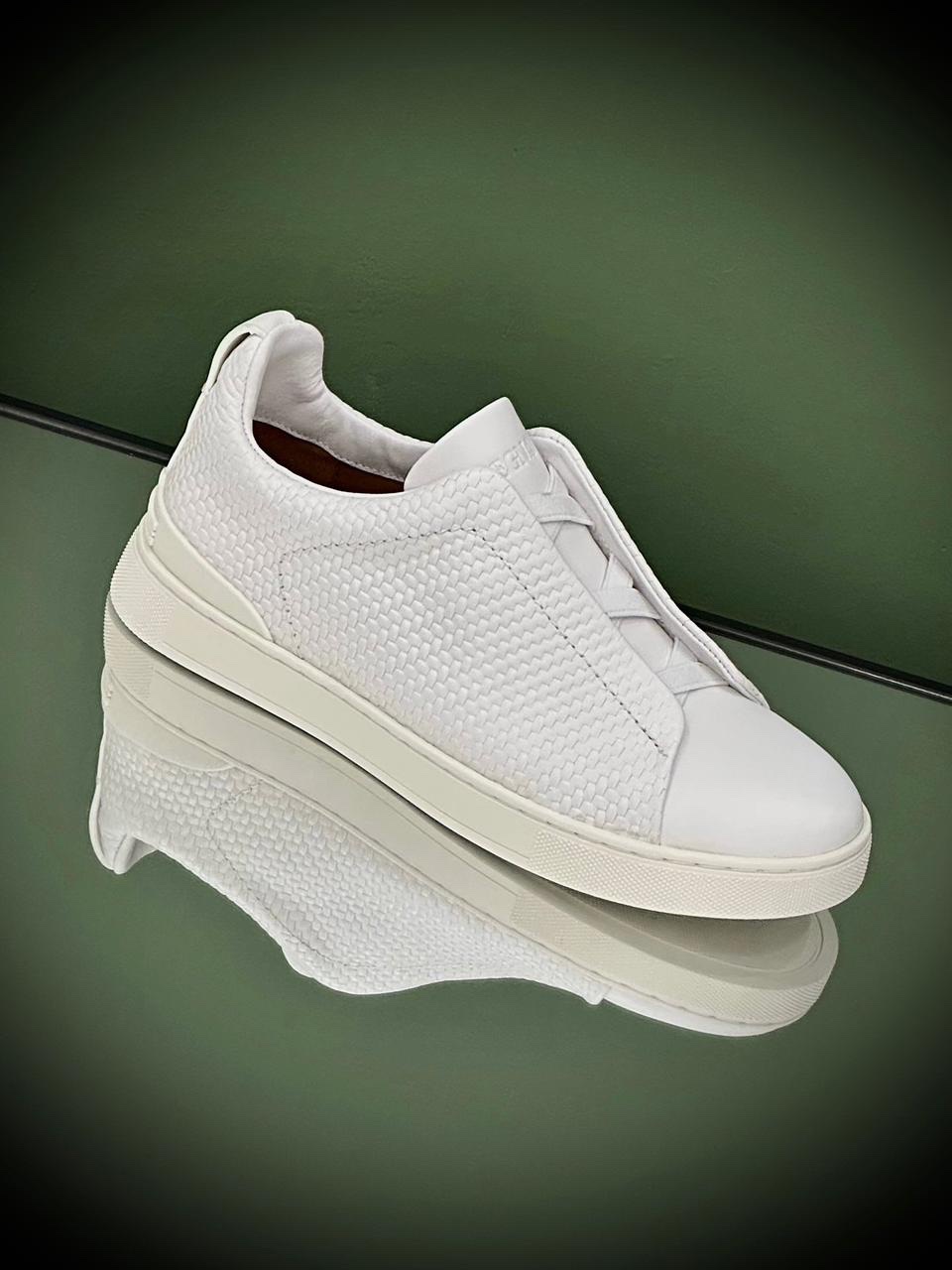 Zegna Triple Stitch Sneakers - Image 15