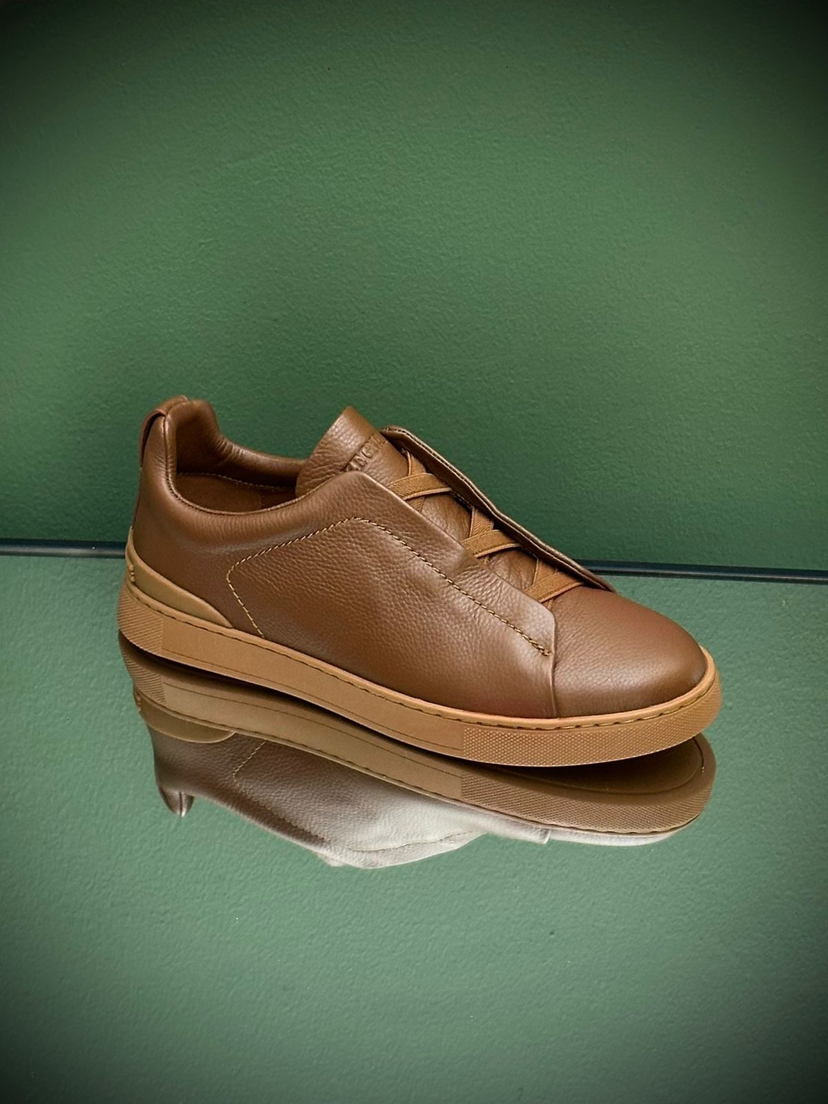 Zegna Triple Stitch Sneakers - Image 9