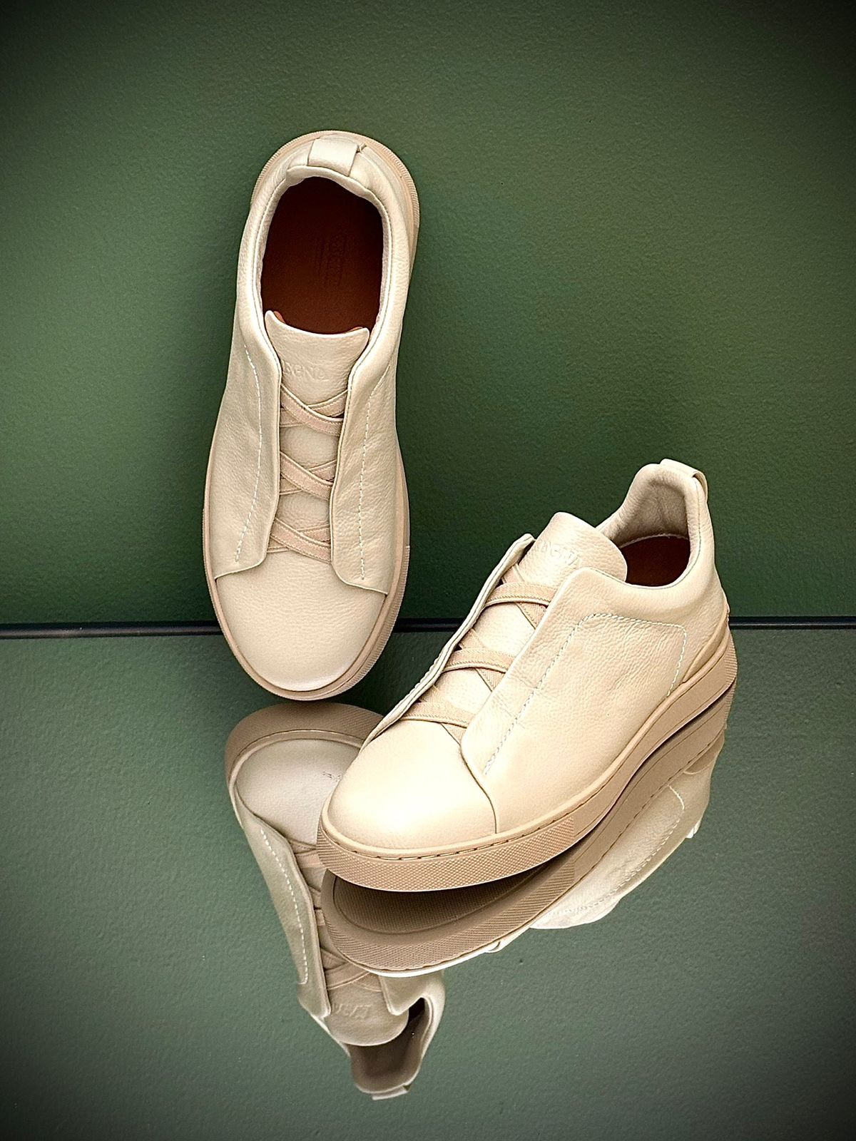 Zegna Triple Stitch Sneakers - Image 8