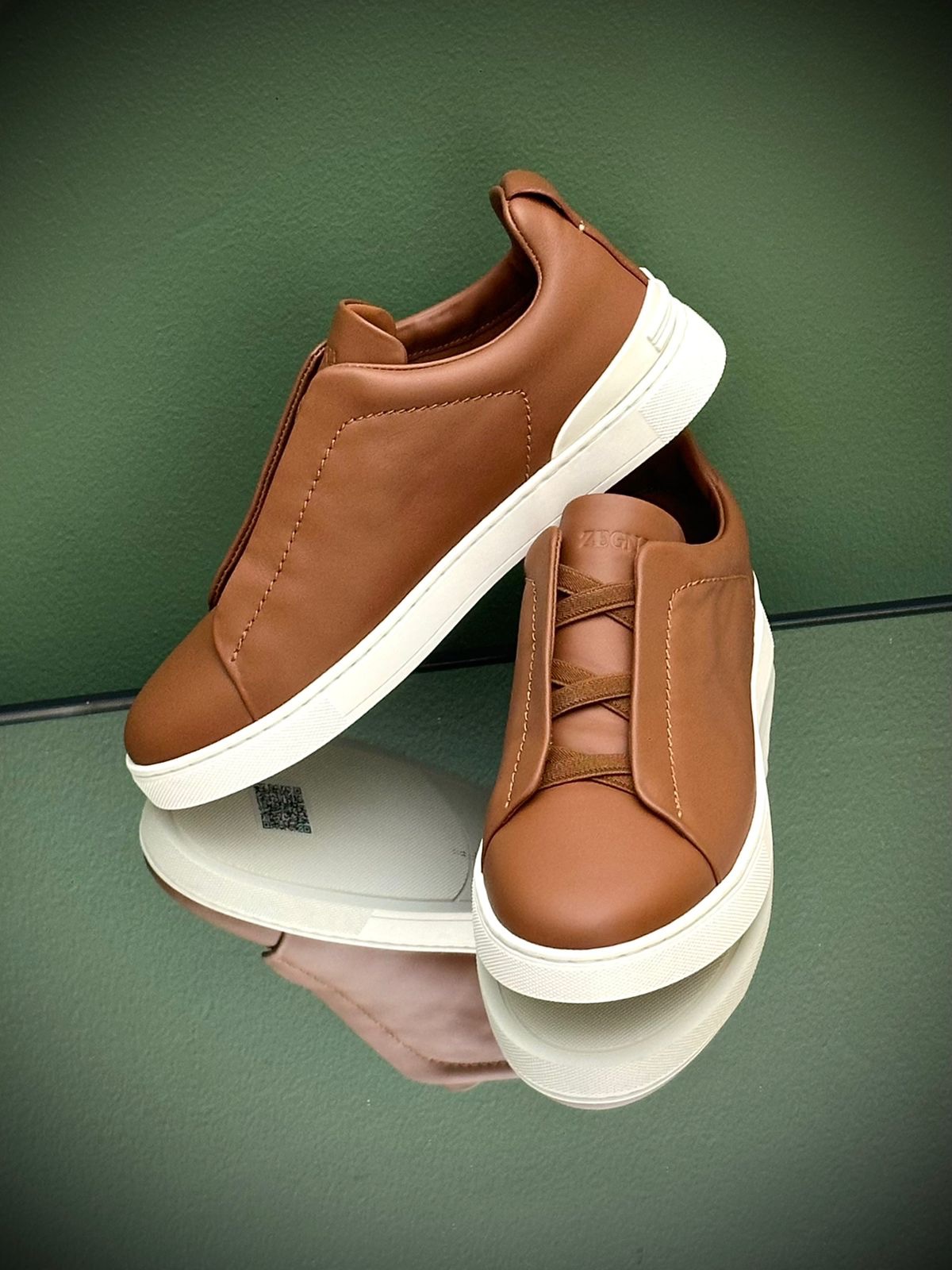 Zegna Triple Stitch Sneakers - Image 2