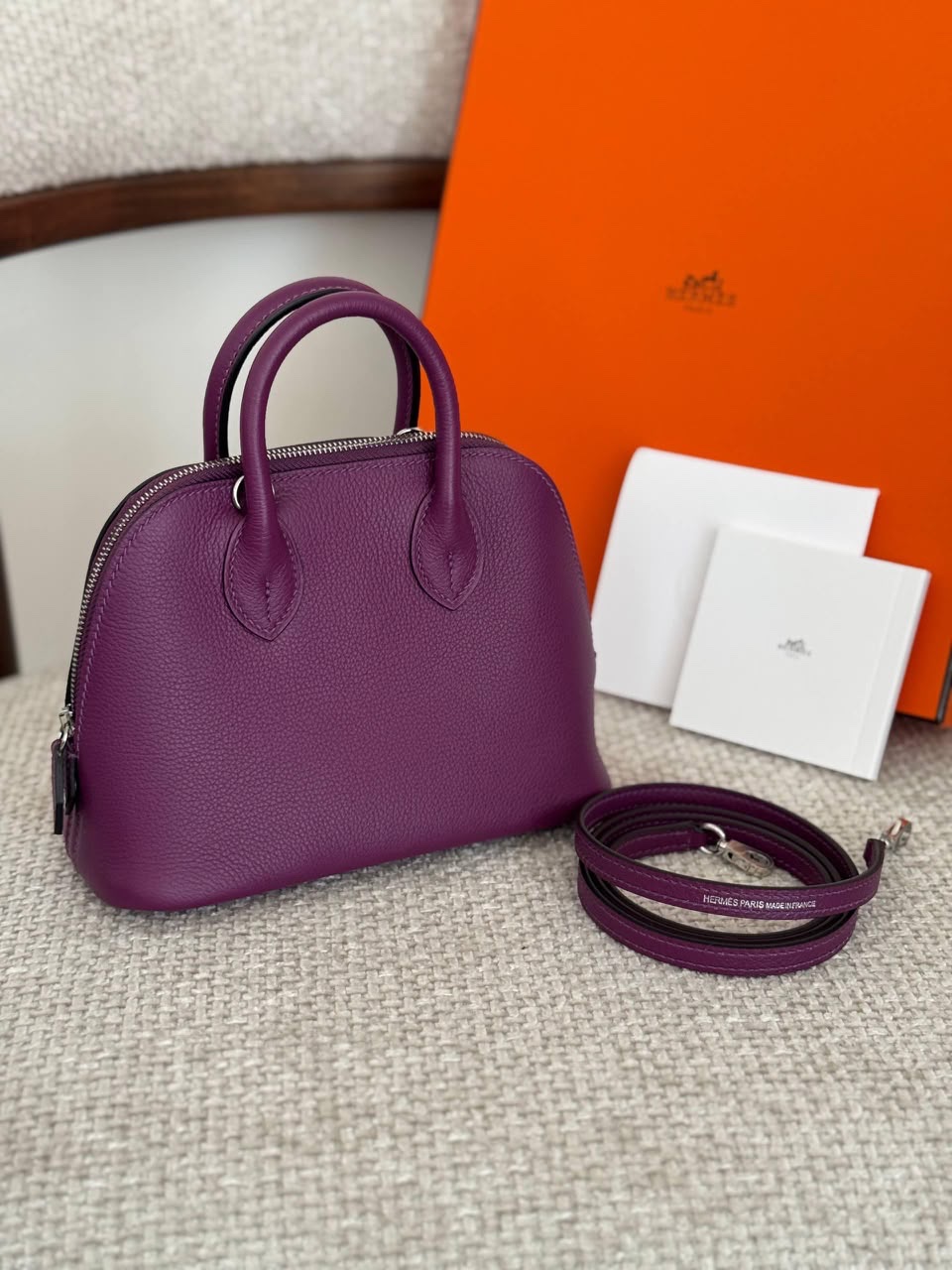 Hermes Mini Bolide Handmade Quality - Image 3