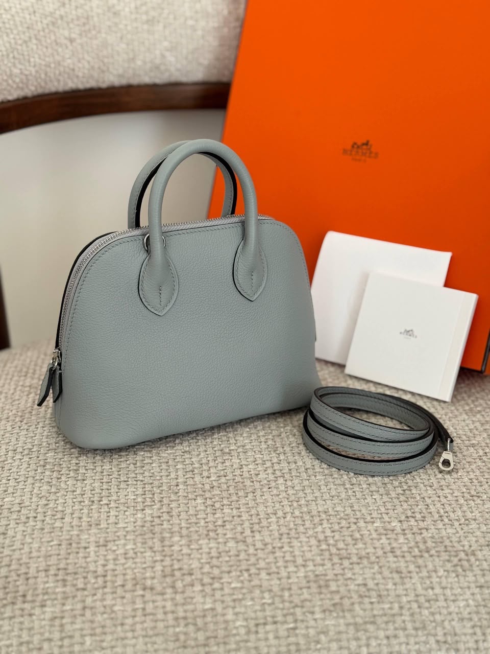 Hermes Mini Bolide Handmade Quality - Image 2