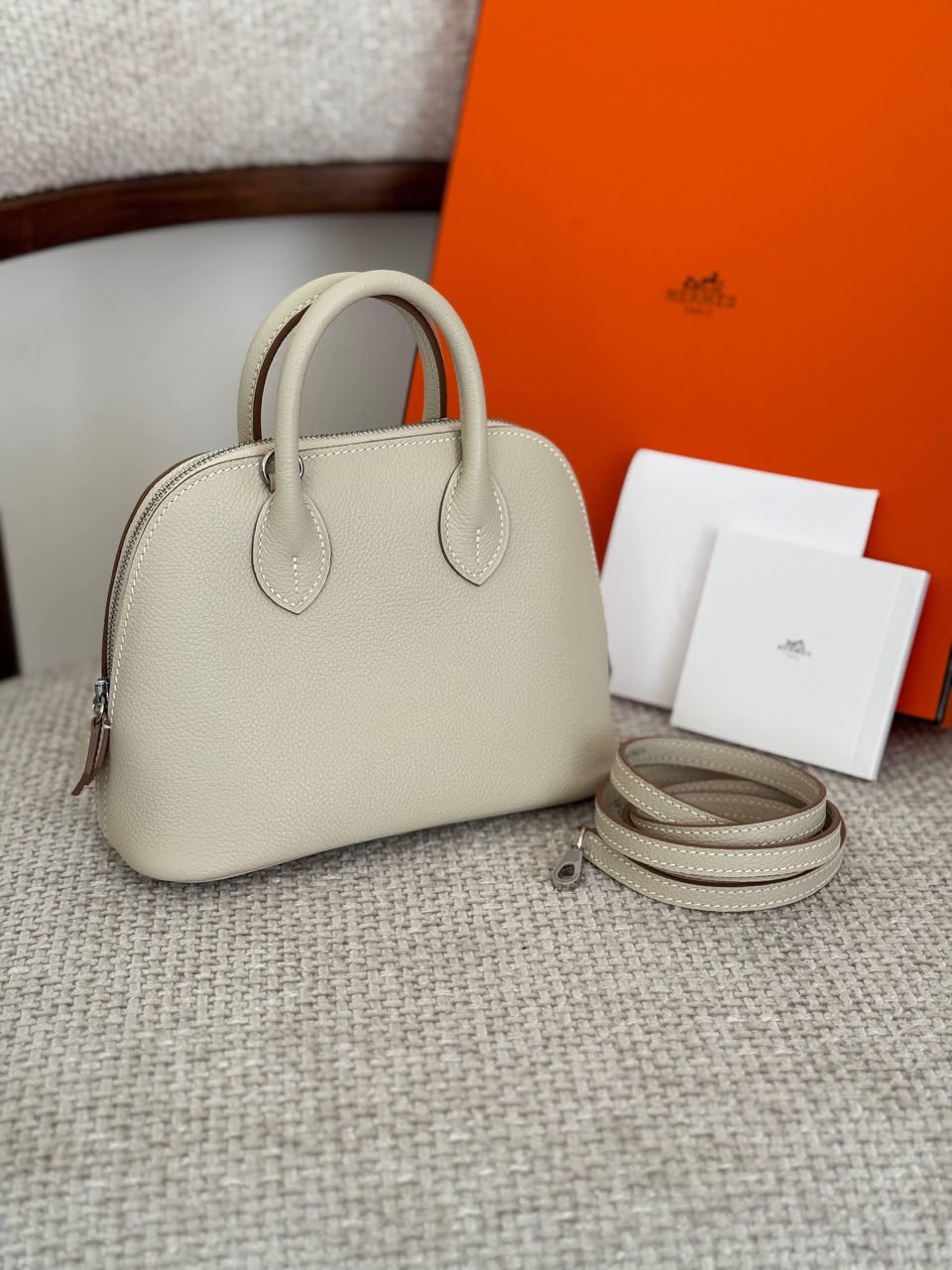 Hermes Mini Bolide Handmade Quality - Image 6