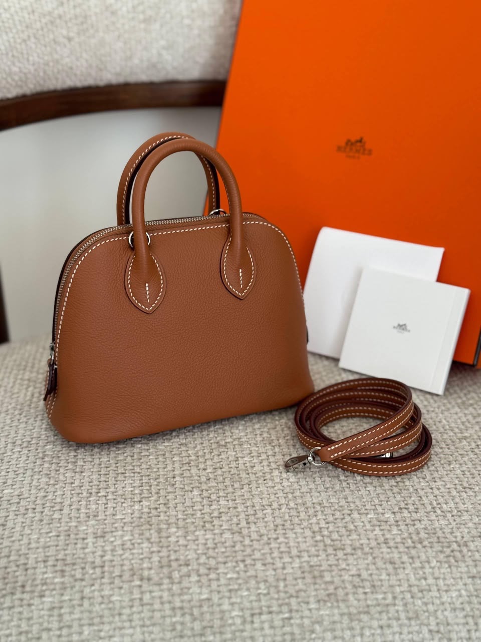 Hermes Mini Bolide Handmade Quality - Image 8
