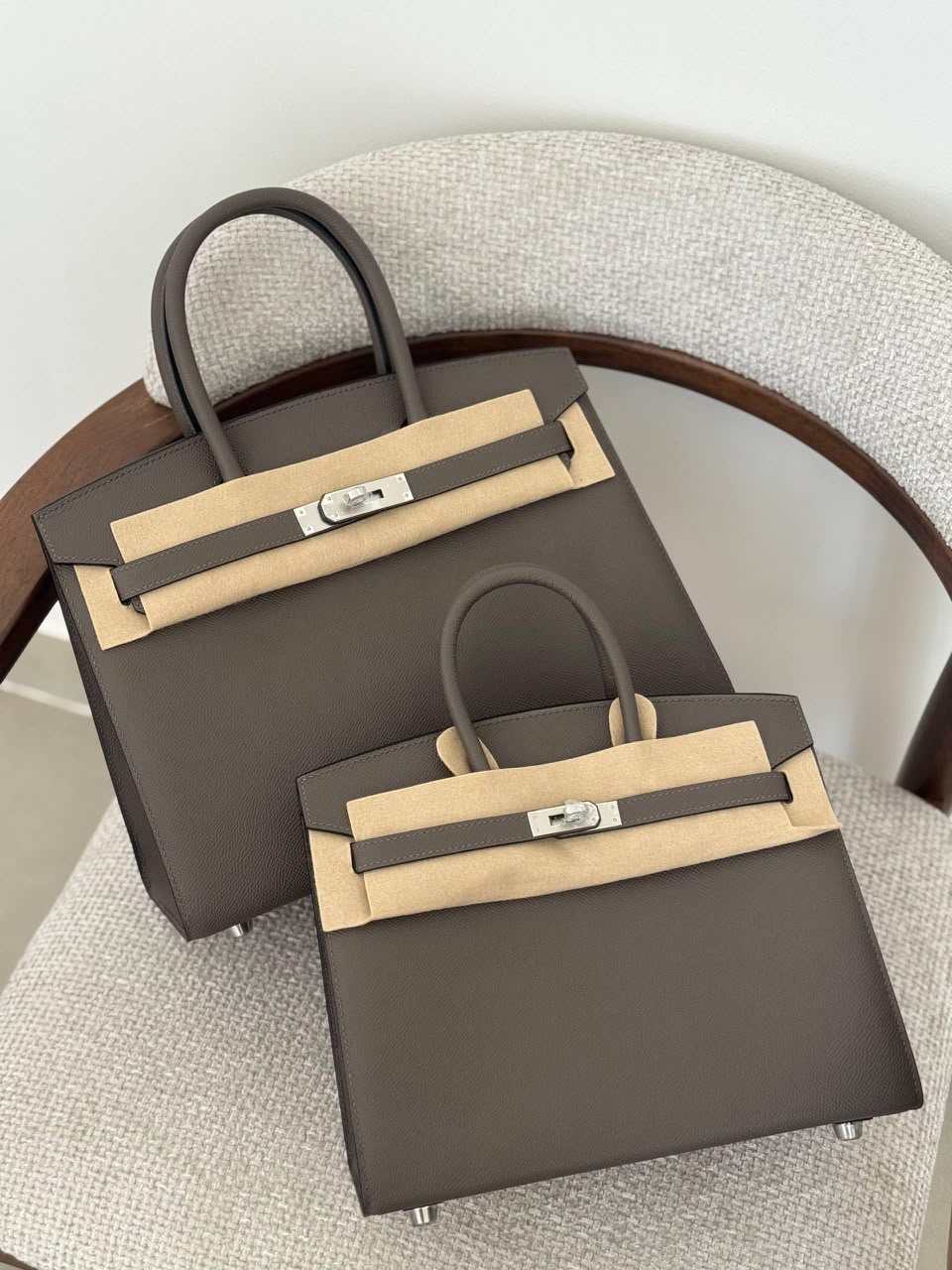 Hermes Birkin 25 Cm Epsom Handmade Quality - Image 3