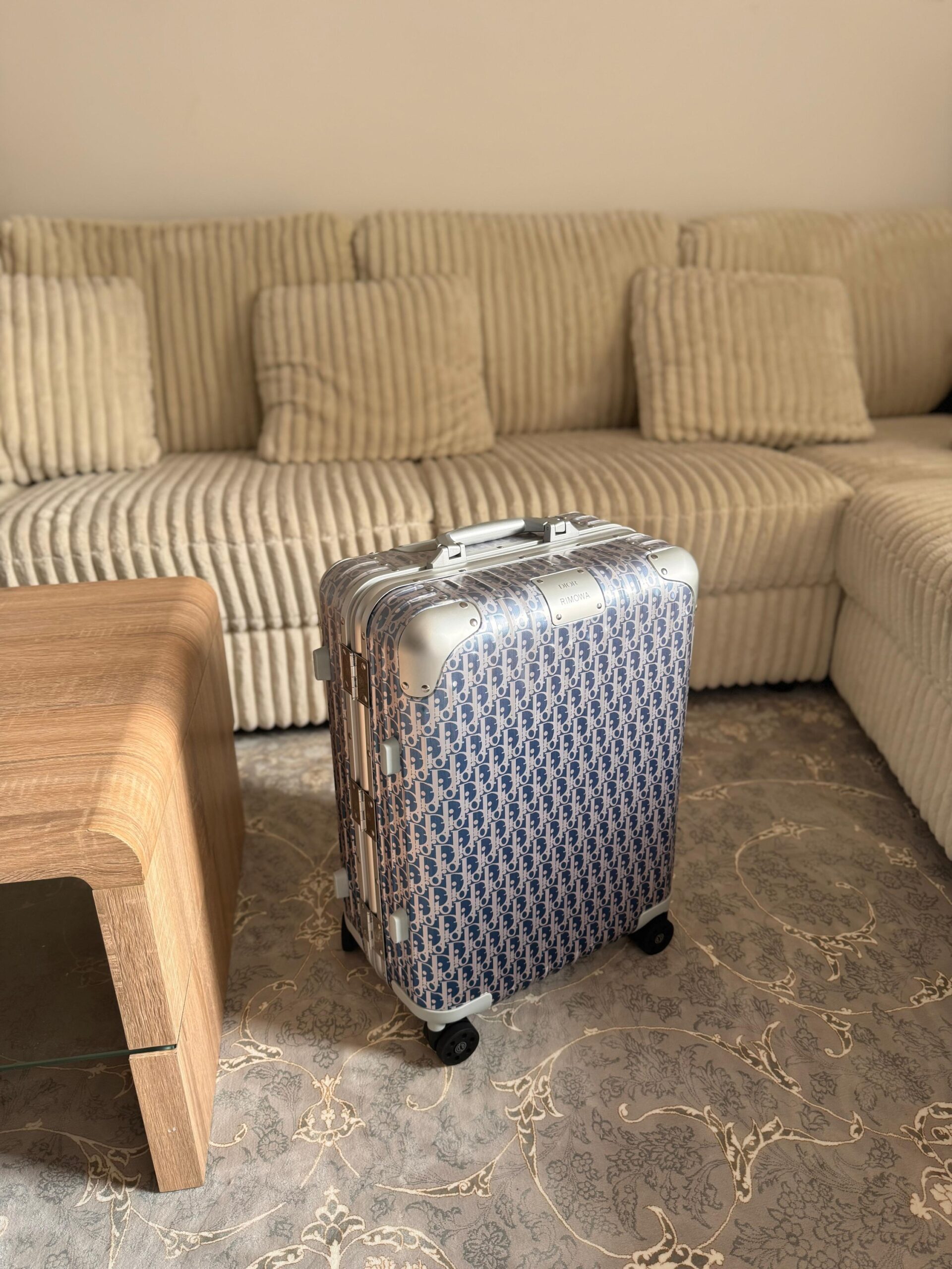 DIOR AND RIMOWA Carry-On Suitcase - Image 3