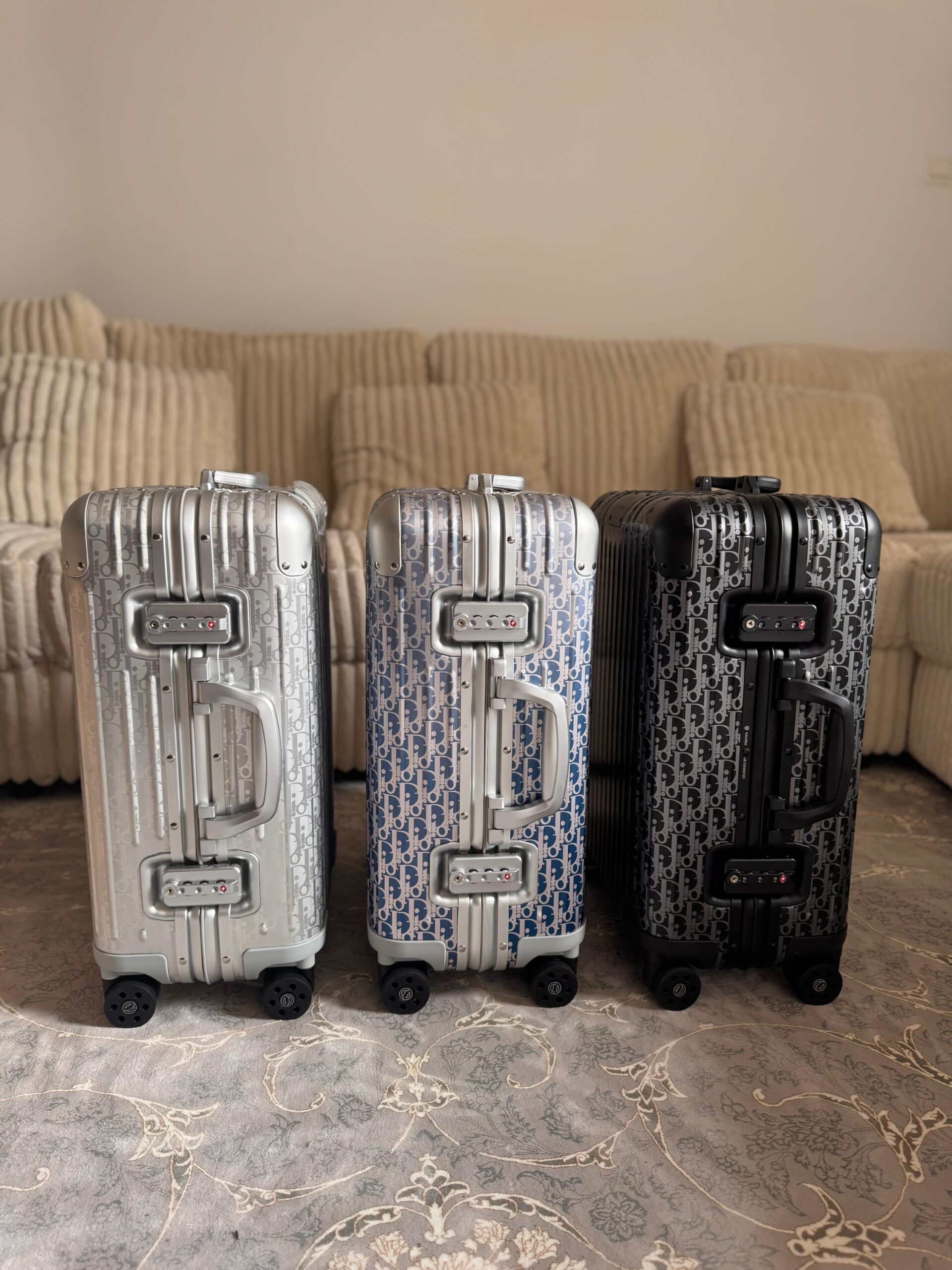 DIOR AND RIMOWA Carry-On Suitcase - Image 5