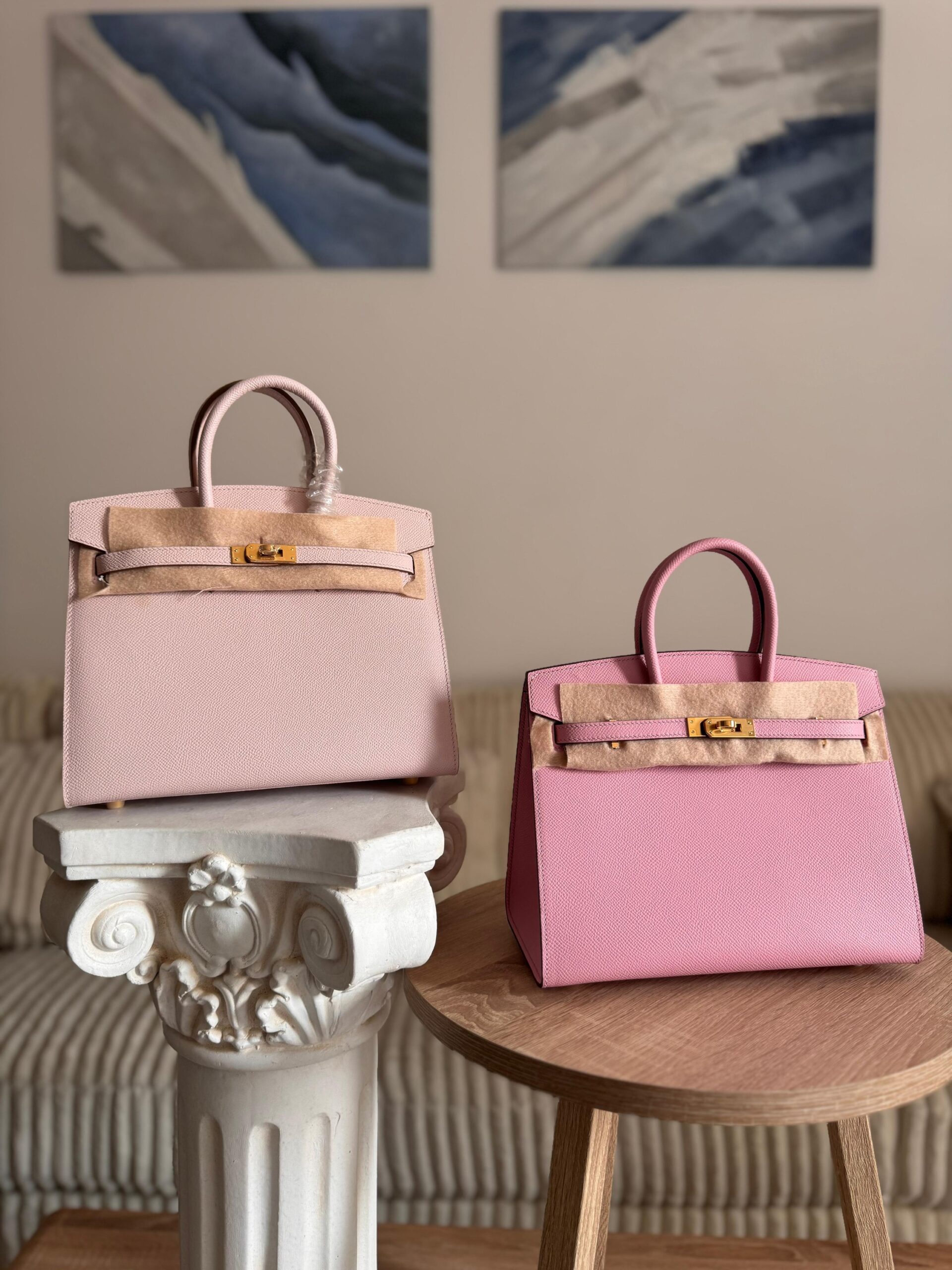 Hermès Birkin 25 Retourne Handbag - Image 8
