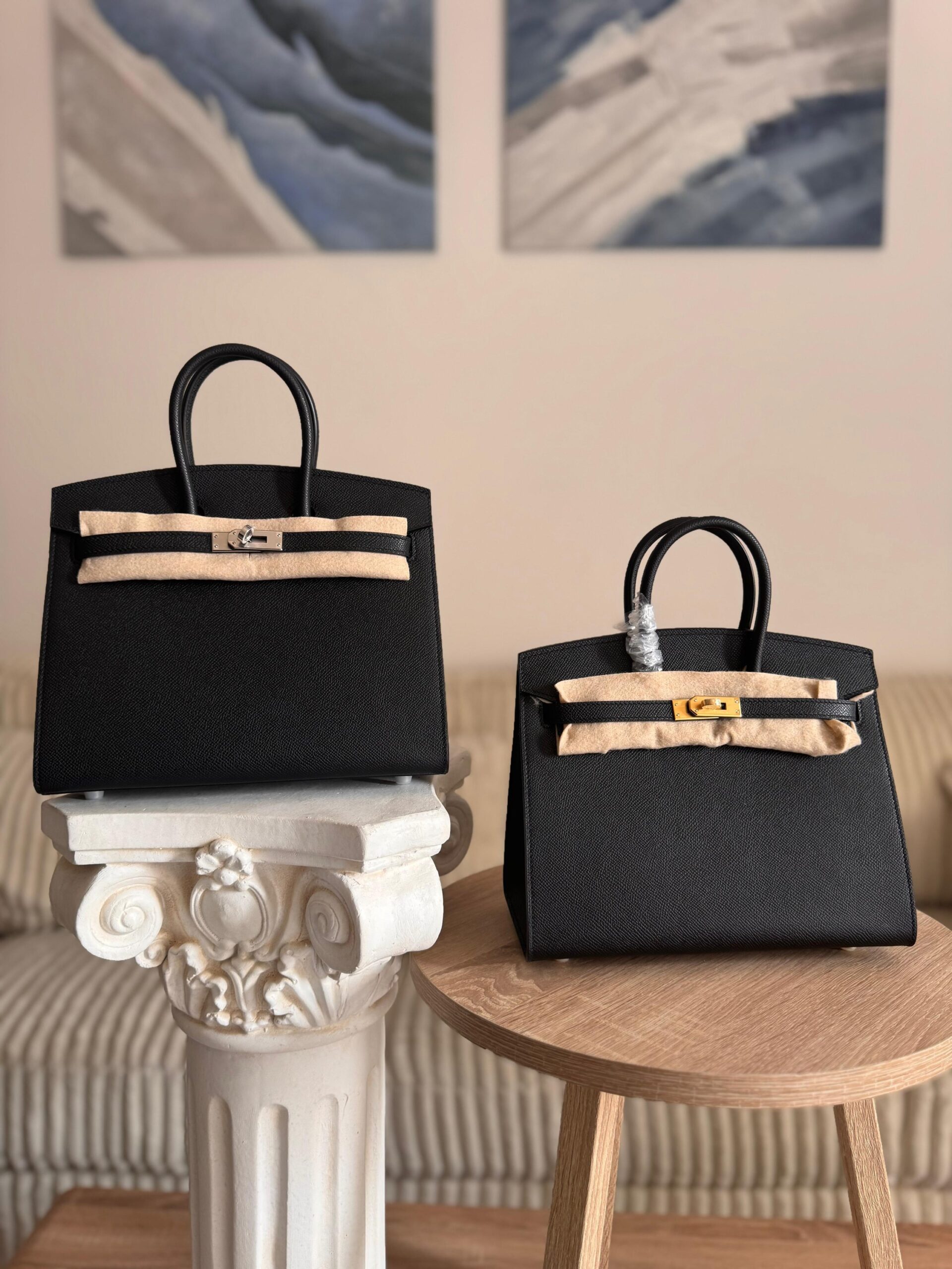Hermès Birkin 25 Retourne Handbag