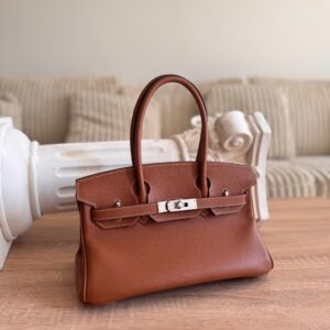 Hermès Birkin 29 Handbag Togo Leather With Silver-Tone Hardware