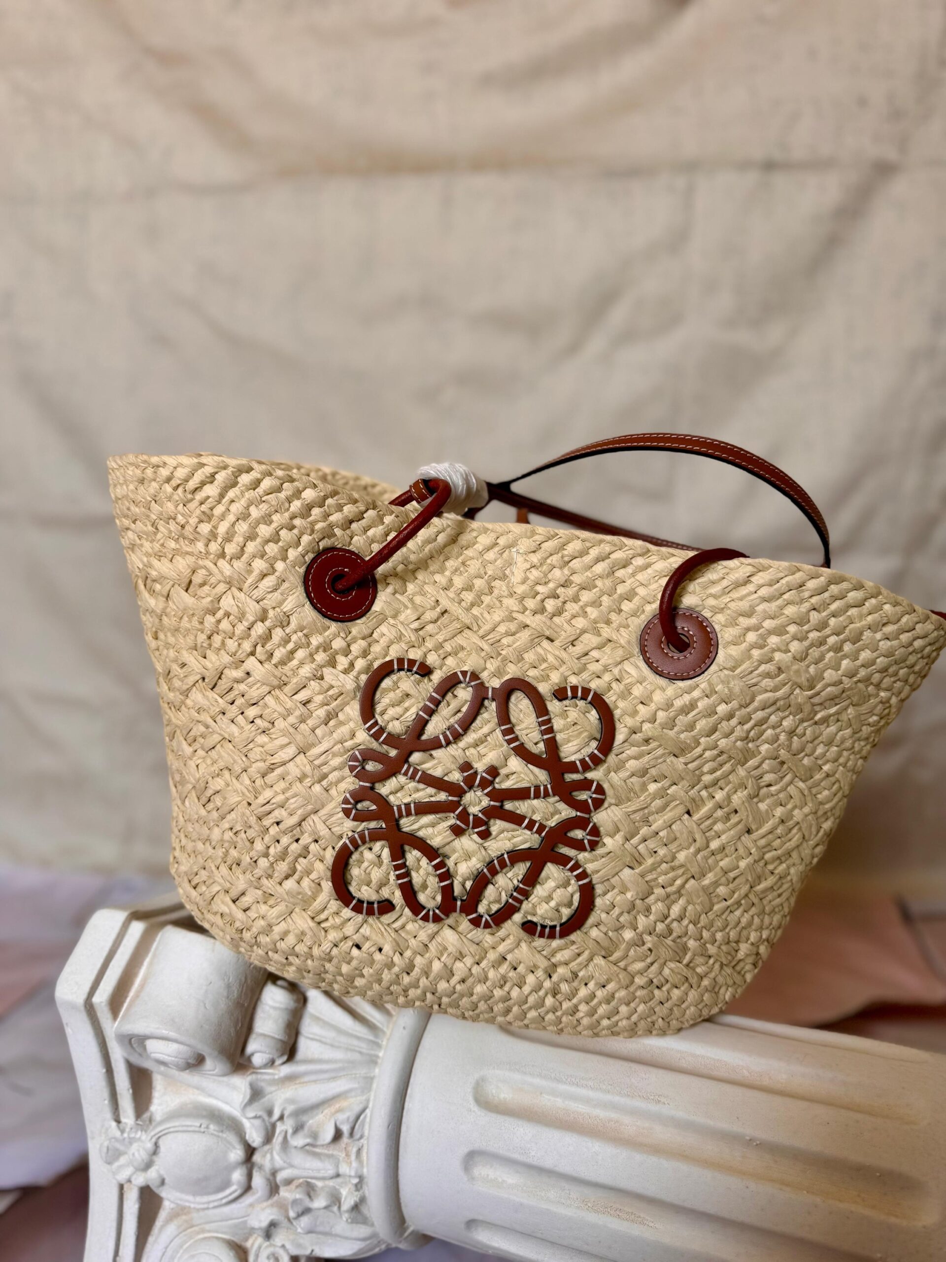 Loewe Anagram Basket Tote Bag