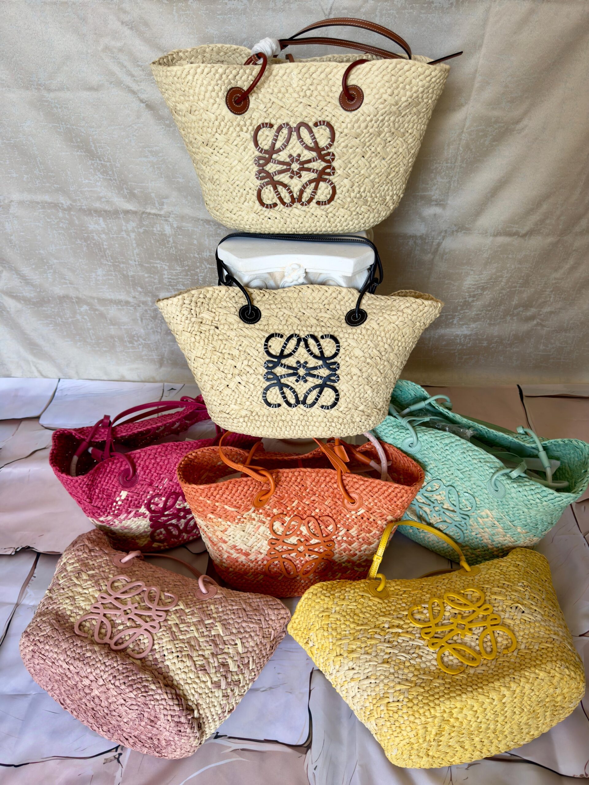 Loewe Anagram Basket Tote Bag - Image 8