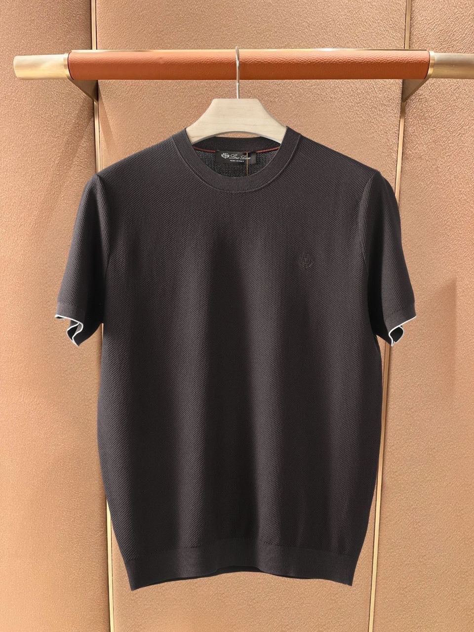 Zegna Knit Fabric T-shirt