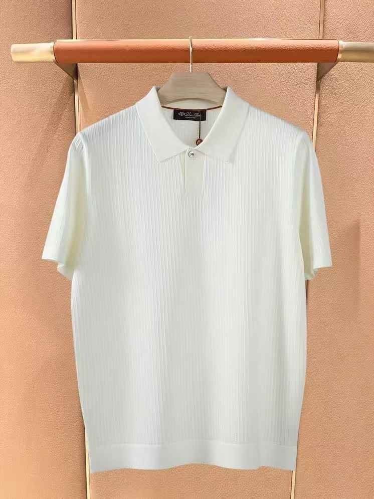 Loro Piana Polo Neck Knit Fabric