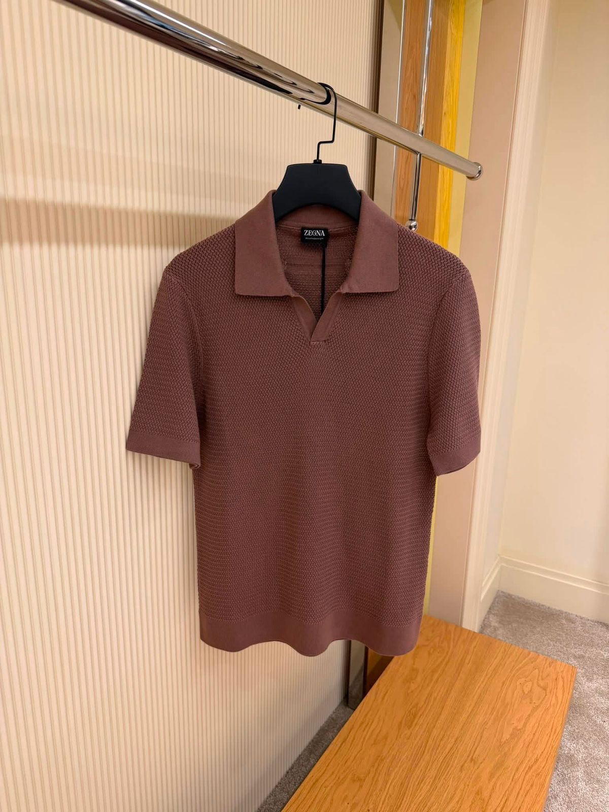 Zegna Polo Shirt knit Design - Image 5