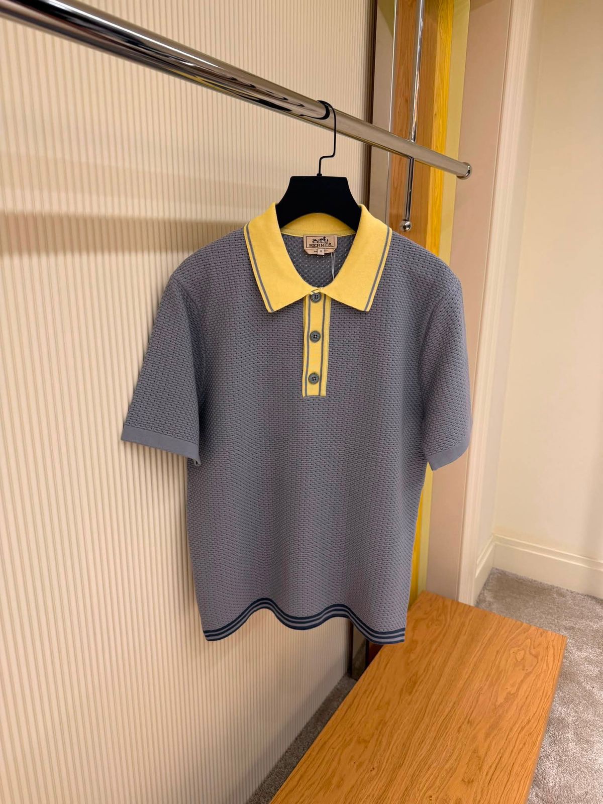 Hermes polo Neck Cotton Shirt - Image 5