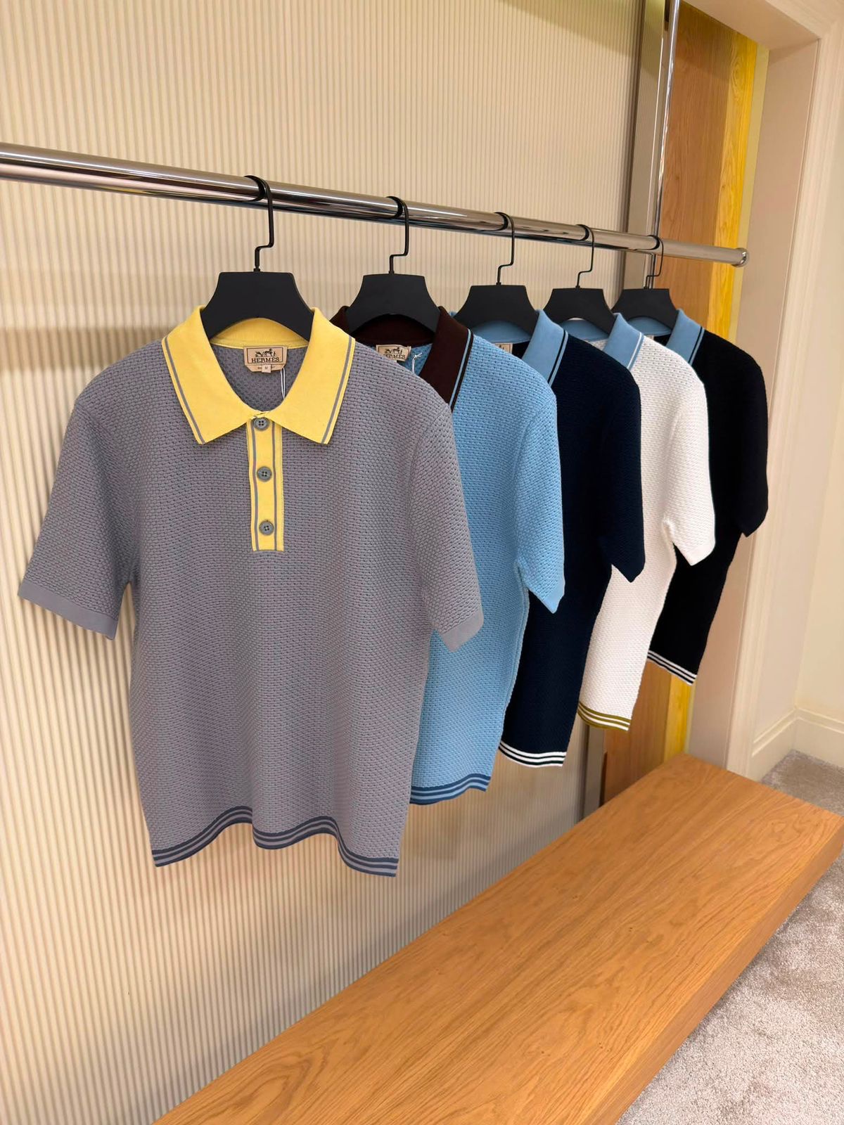 Hermes polo Neck Cotton Shirt - Image 7