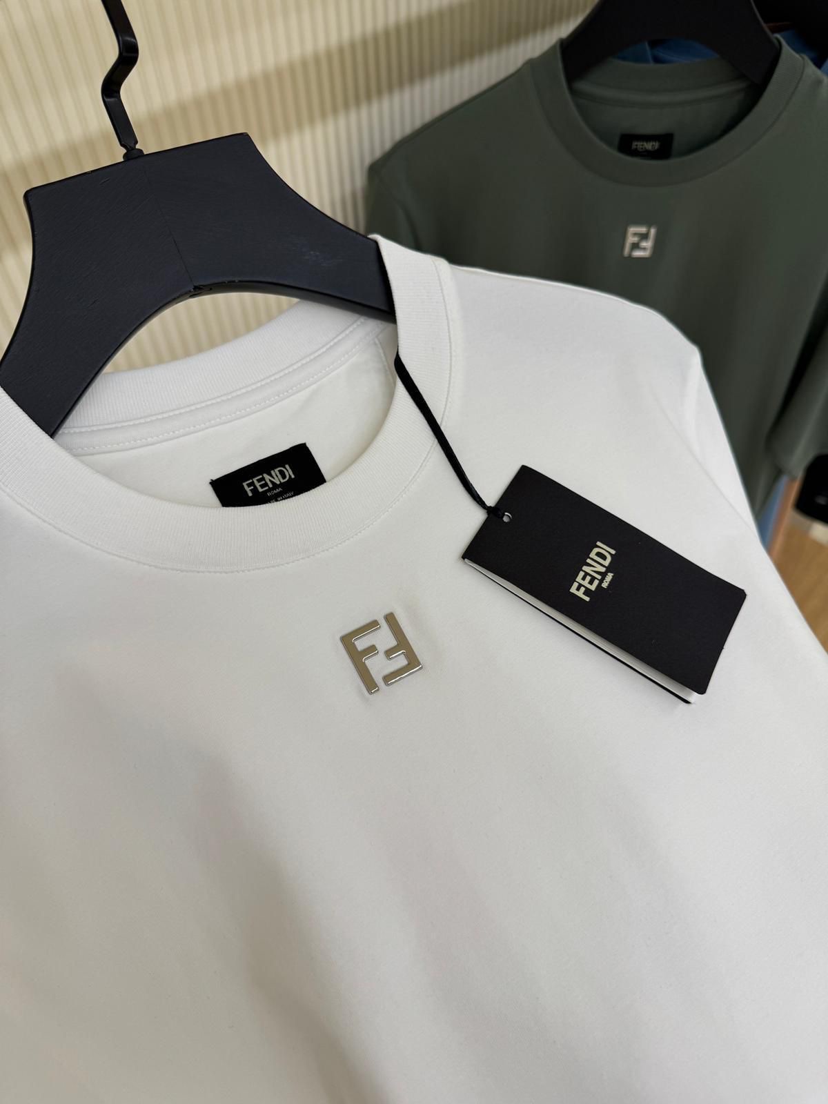 Fendi Cotton T-shirt - Image 2