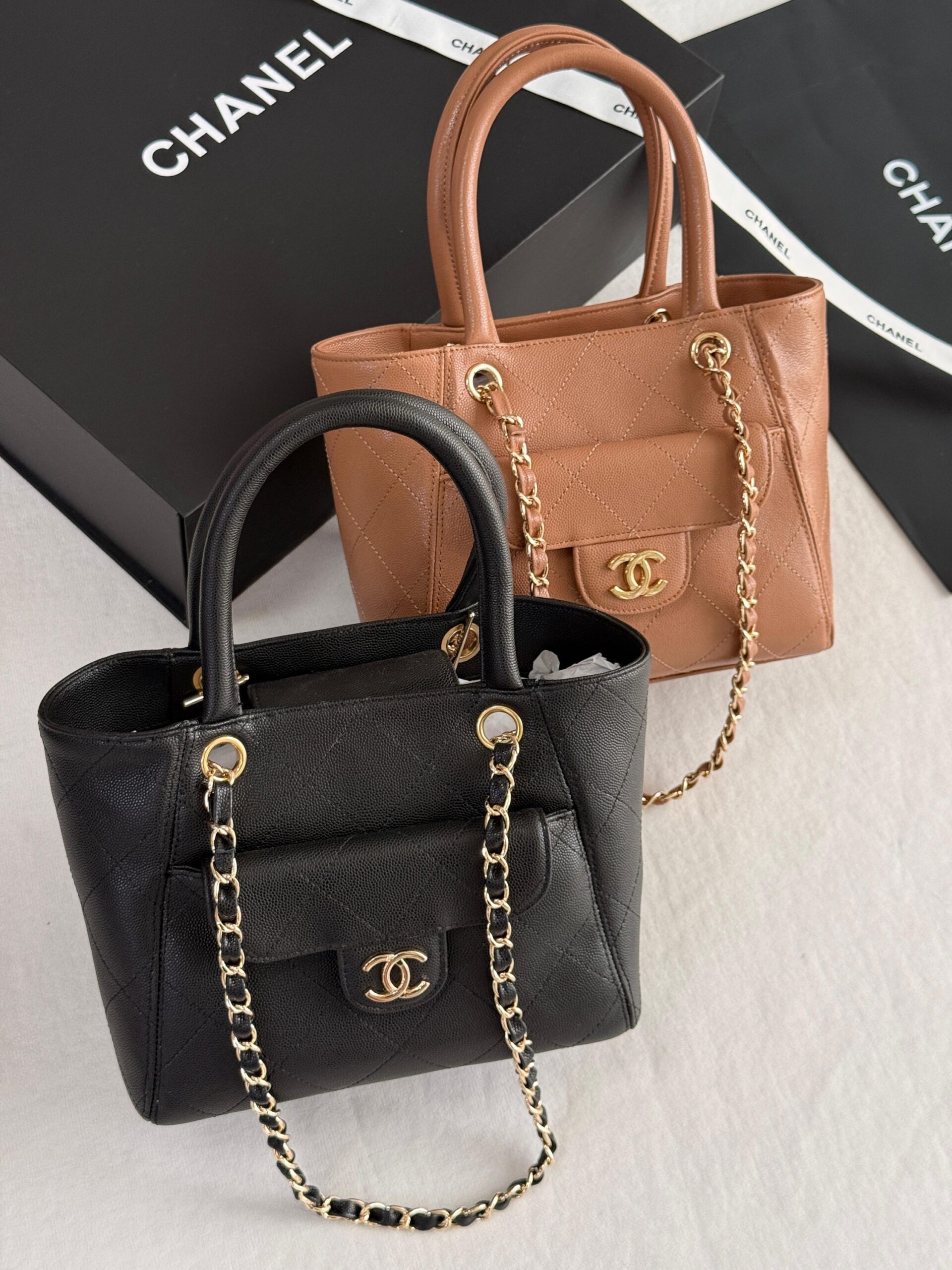Chanel Small Shopping Bag - Image 3