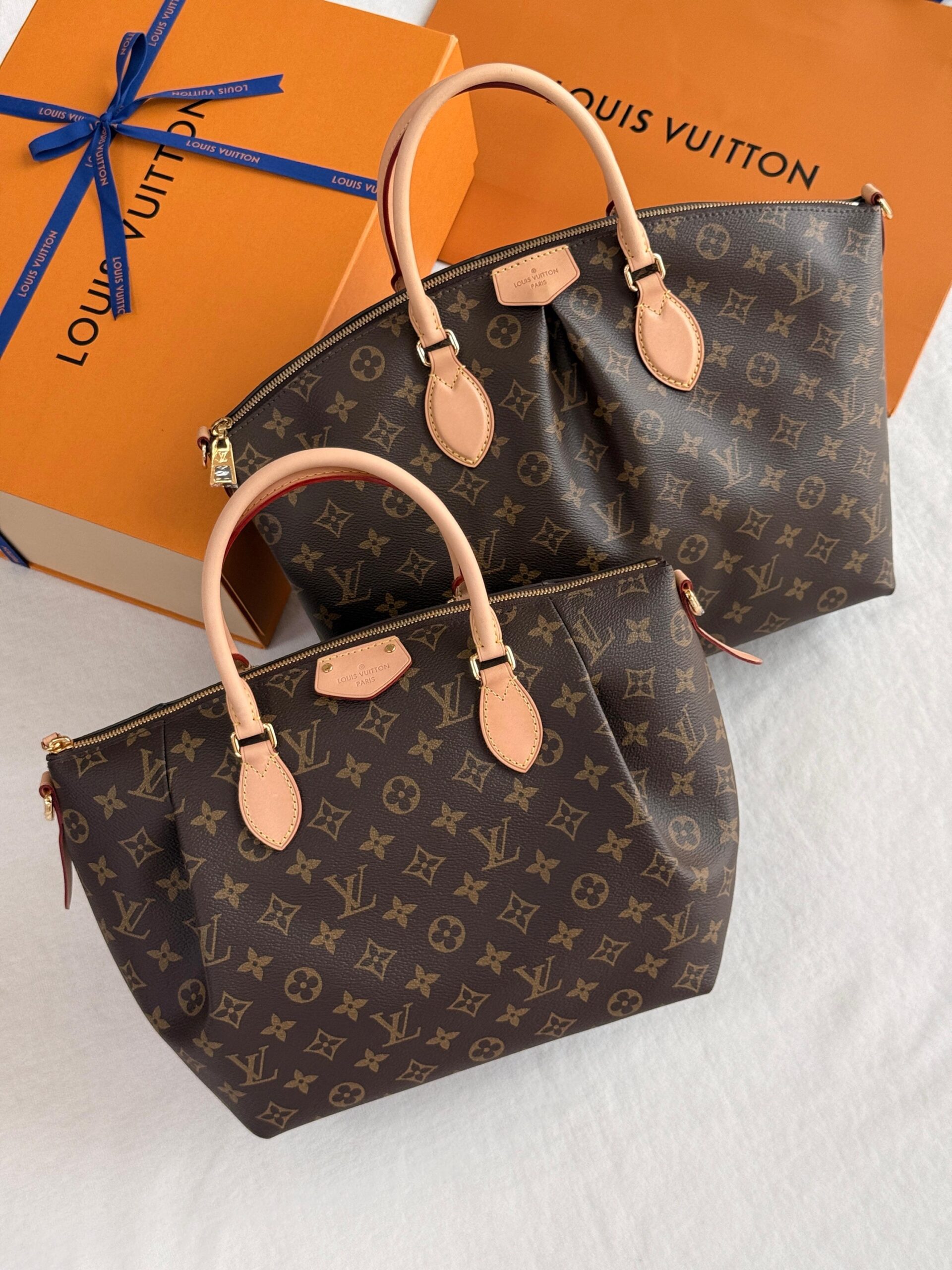 Louis Vuitton Turenne MM Bag Top Handles And Trim - Image 3