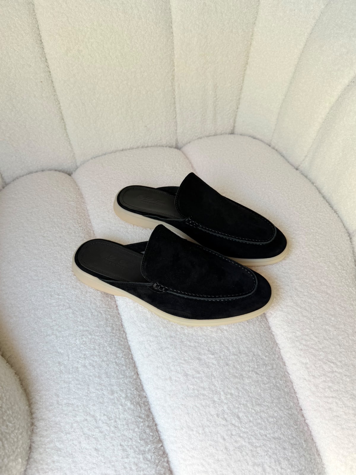 Loro Piana Babouche Walk Suede Loafers For Men - Image 2