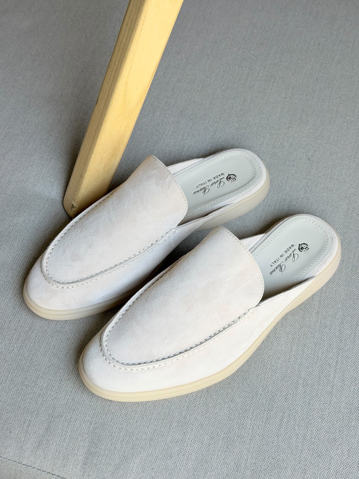 Loro Piana Babouche Walk Suede Loafers For Men - Image 3