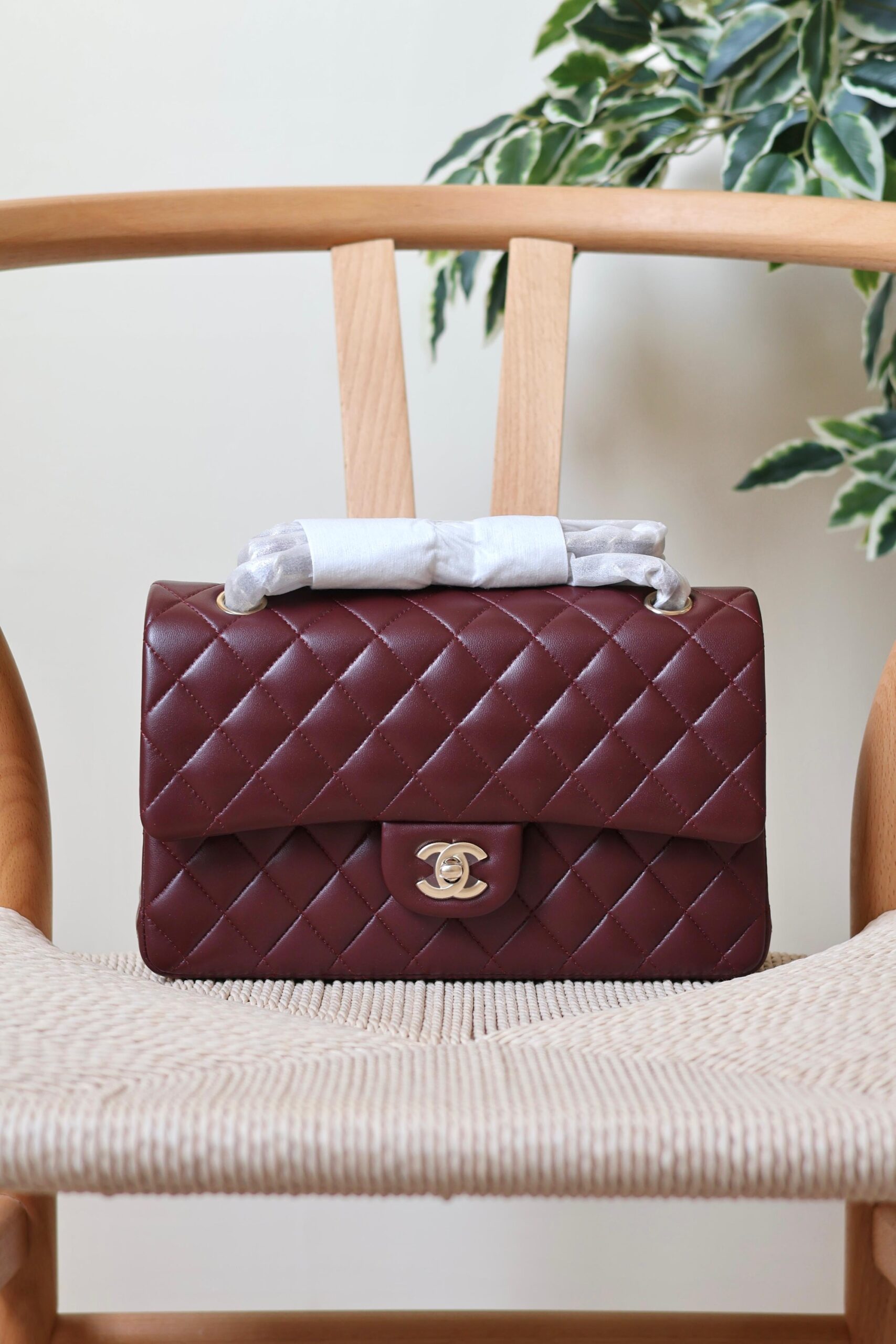 Chanel Classic 11.12 Flap Bag Featuring Quilted Lambskin Leather - Image 5