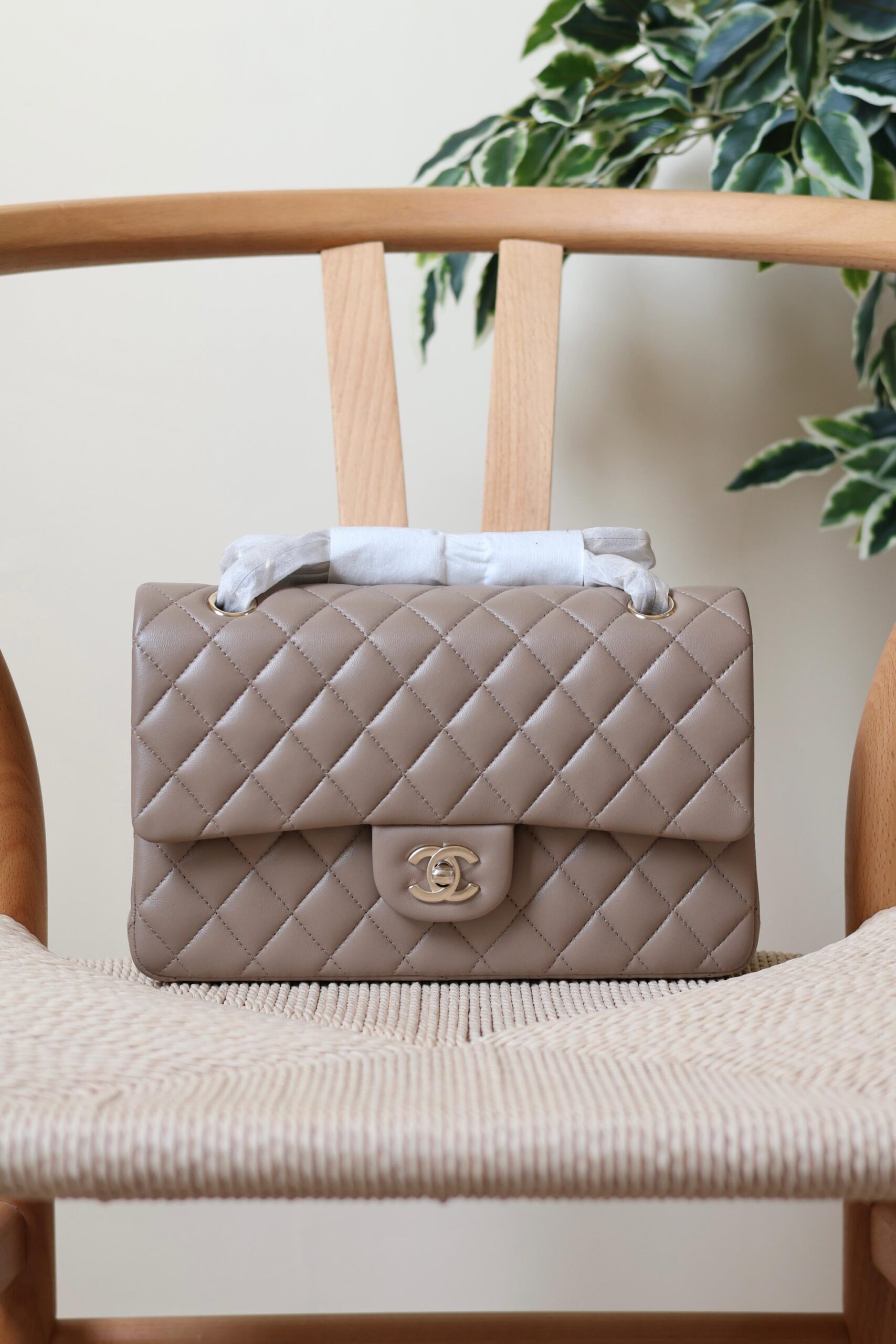 Chanel Classic 11.12 Flap Bag Featuring Quilted Lambskin Leather - Image 12