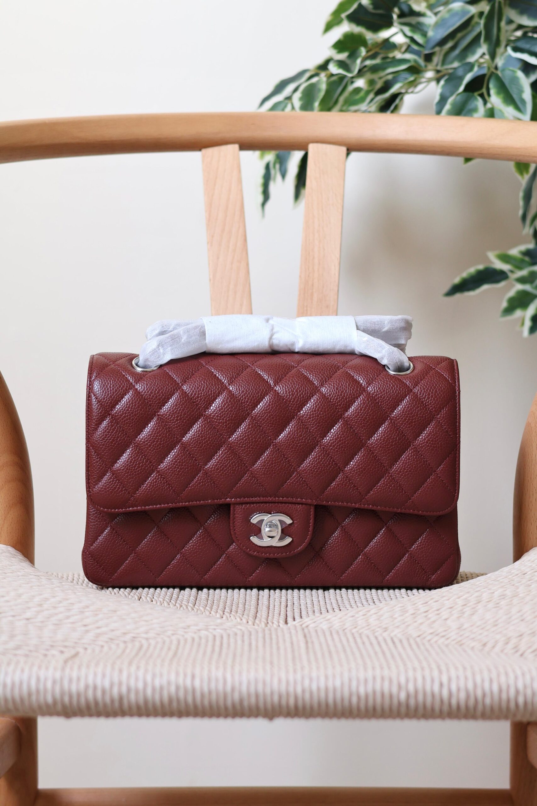 Chanel Classic 11.12 Flap Bag Featuring Quilted Lambskin Leather - Image 11