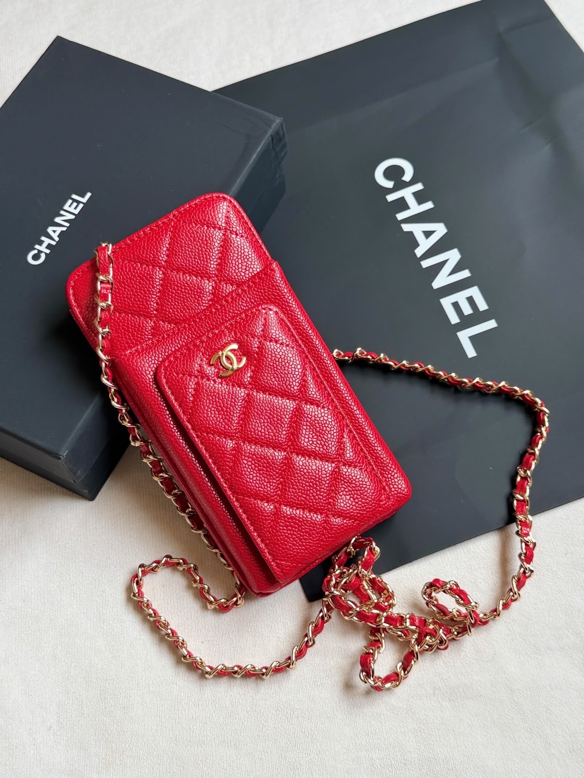 Chanel Caviar Leather Classic Crossbody