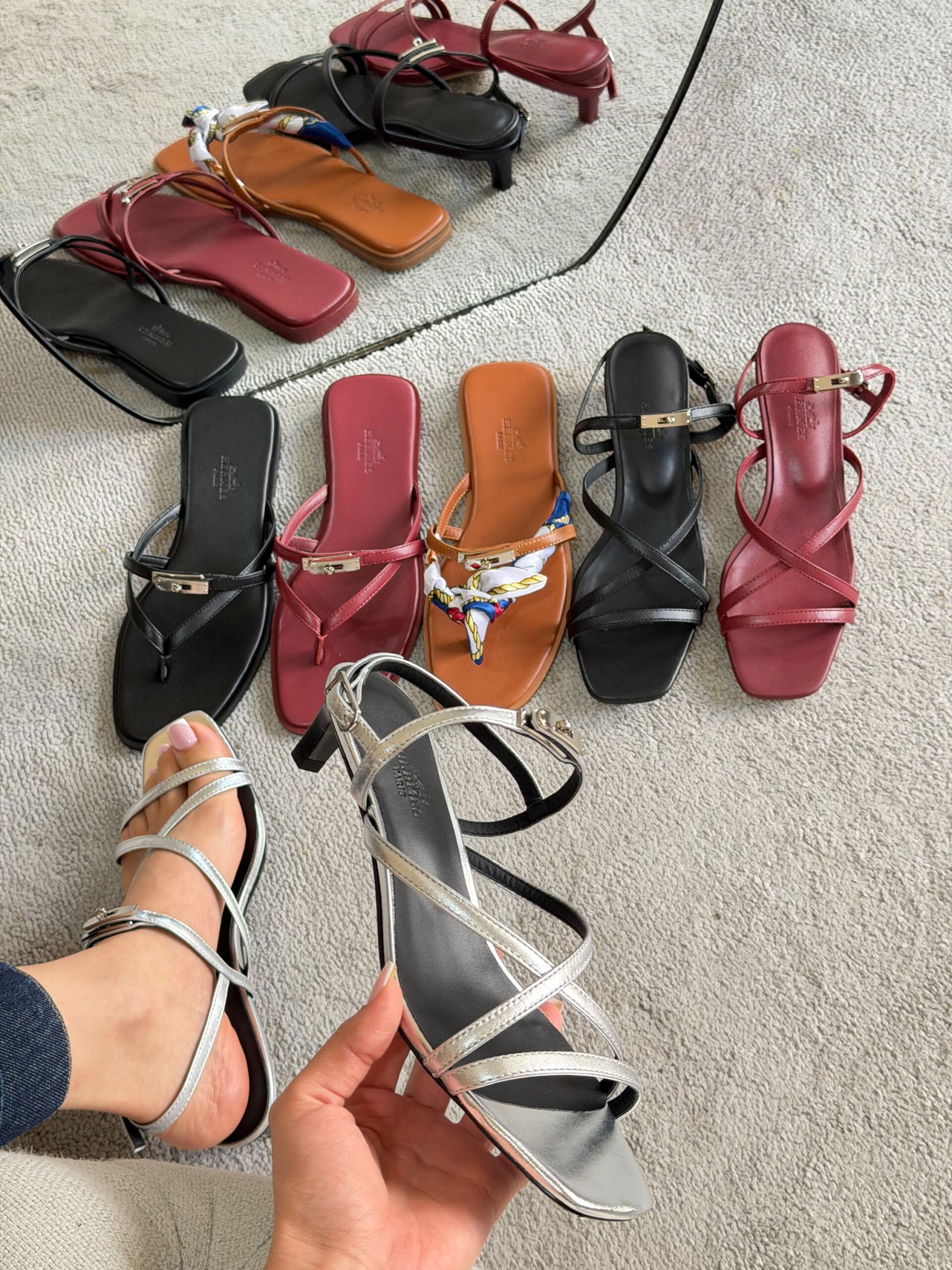 Hermès Miss Sandals