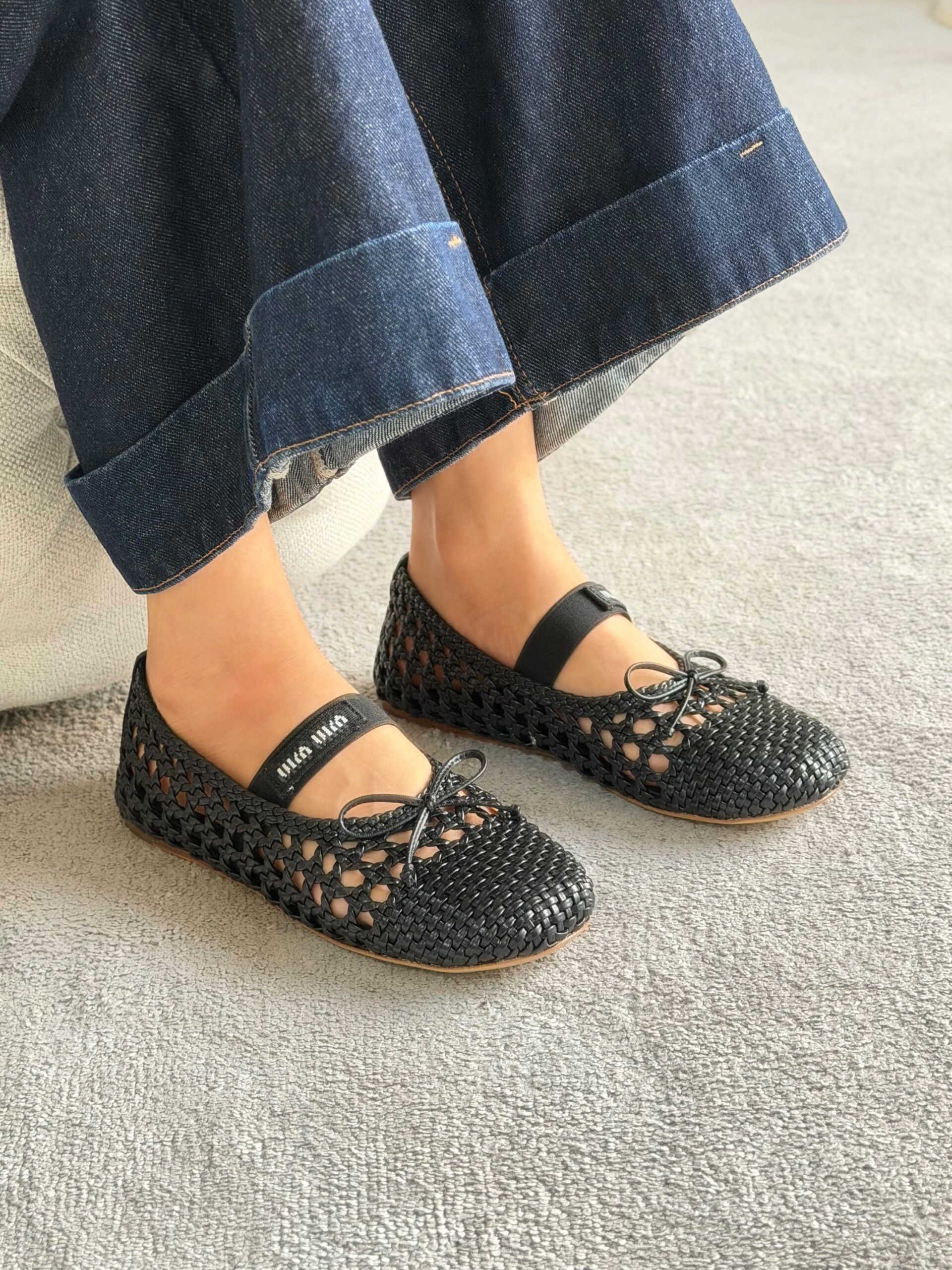 Miu Miu Matelassé Leather Sandals - Image 2