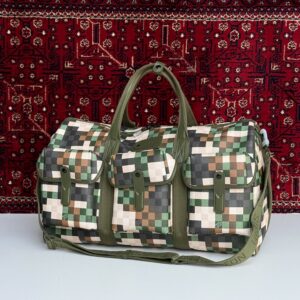 Louis Vuitton Green Damoflage Trail Keepall 55 bag,