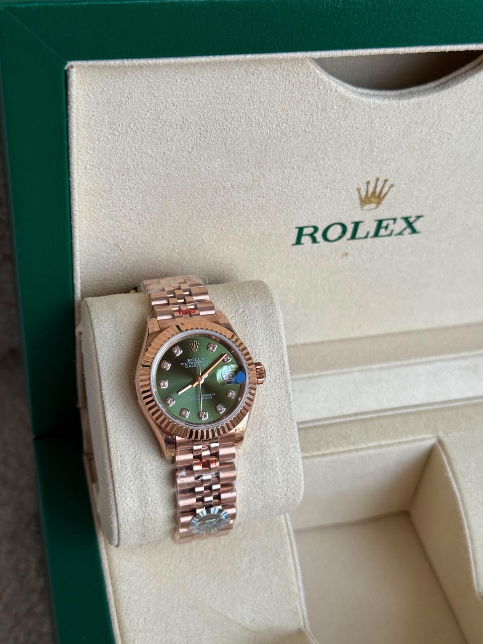 Rose Gold Rolex Lady-Datejust