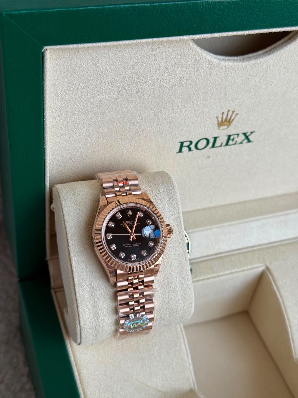 Rose Gold Rolex Lady-Datejust