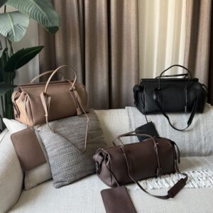 Loro Piana Loom Weekender Bag L42 in Grained