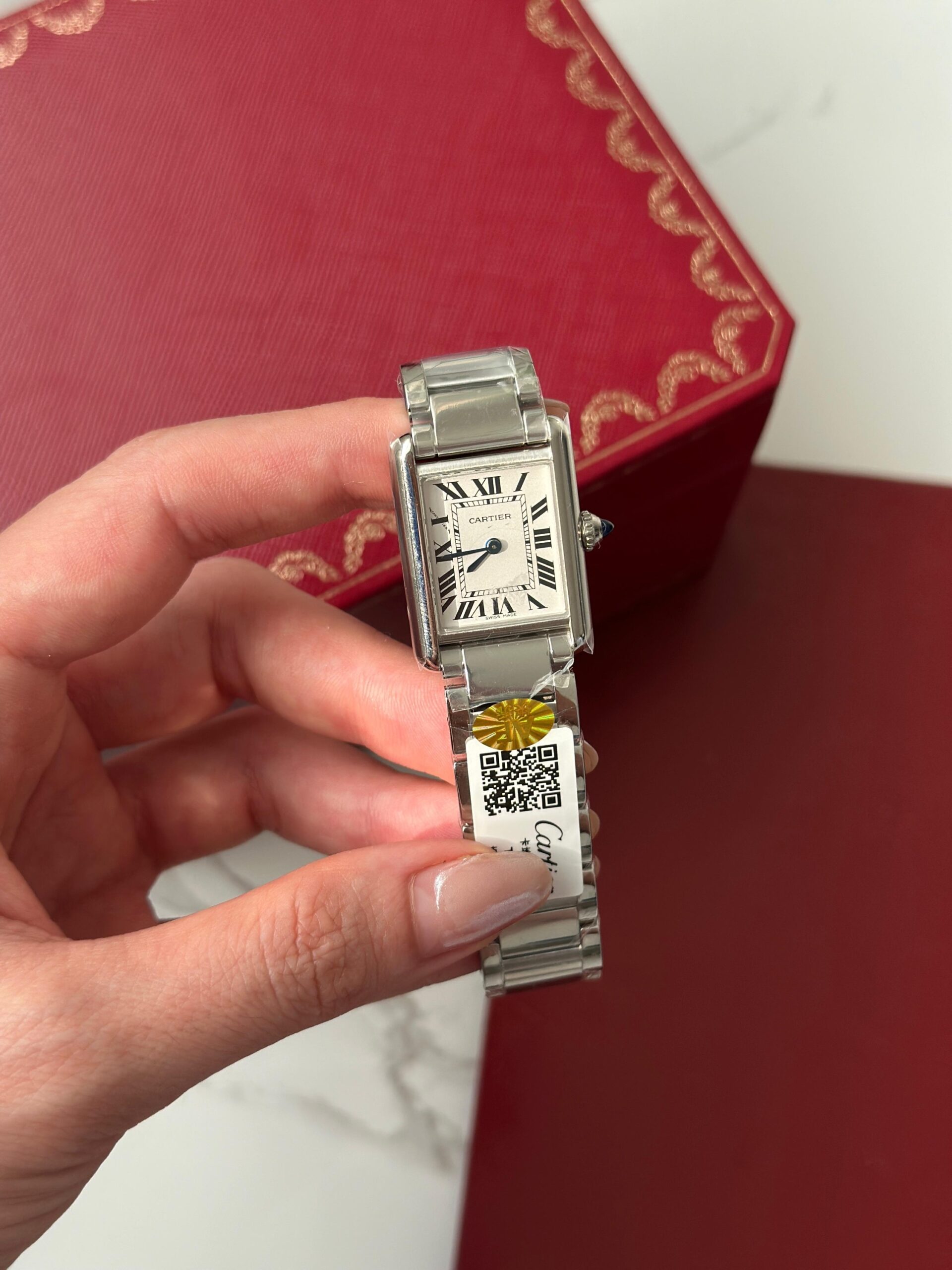 Stainless Steel Cartier Tank Must Watch
