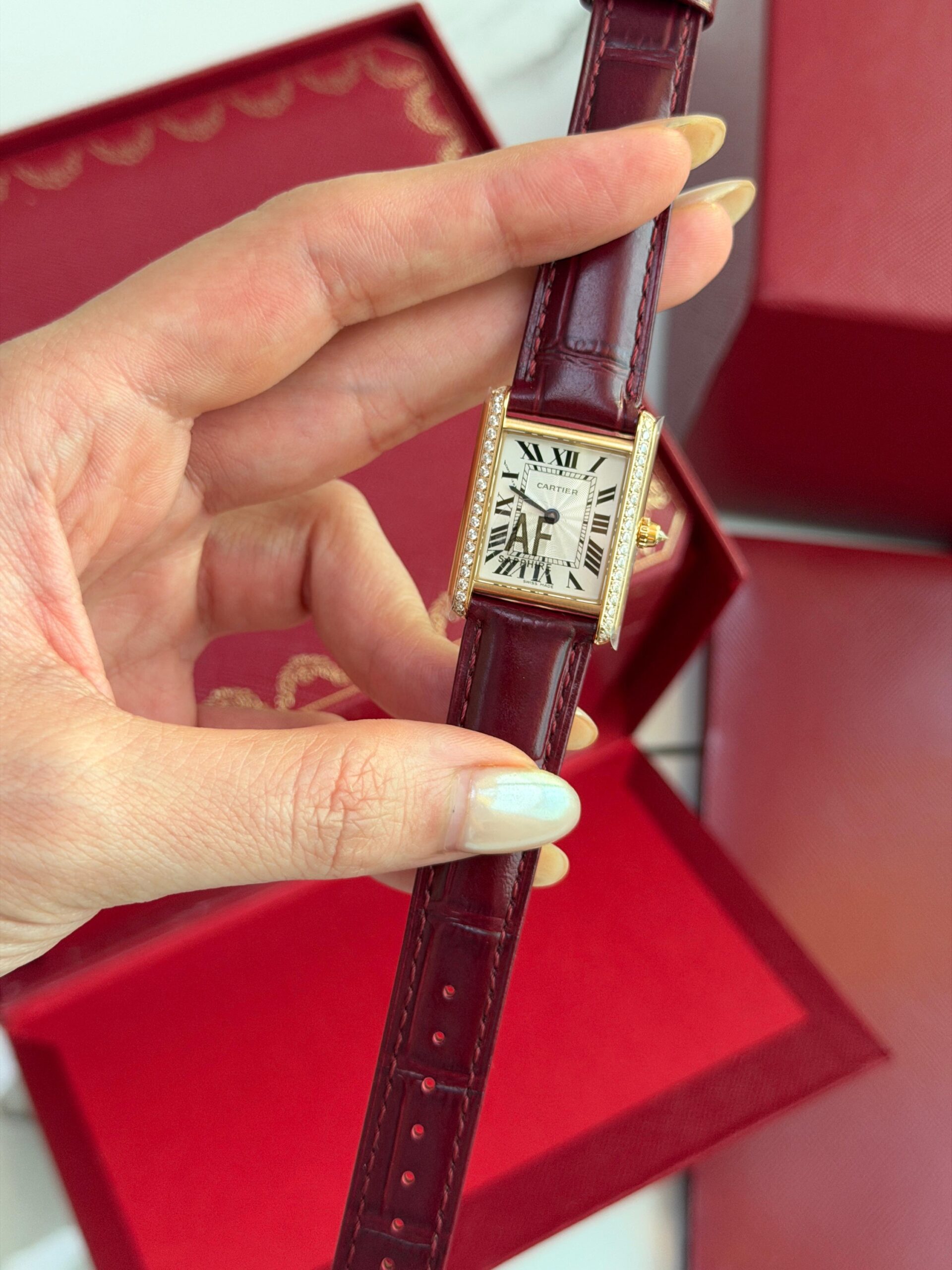 Cartier Tank Louis Cartier Small Model Watch - Image 4