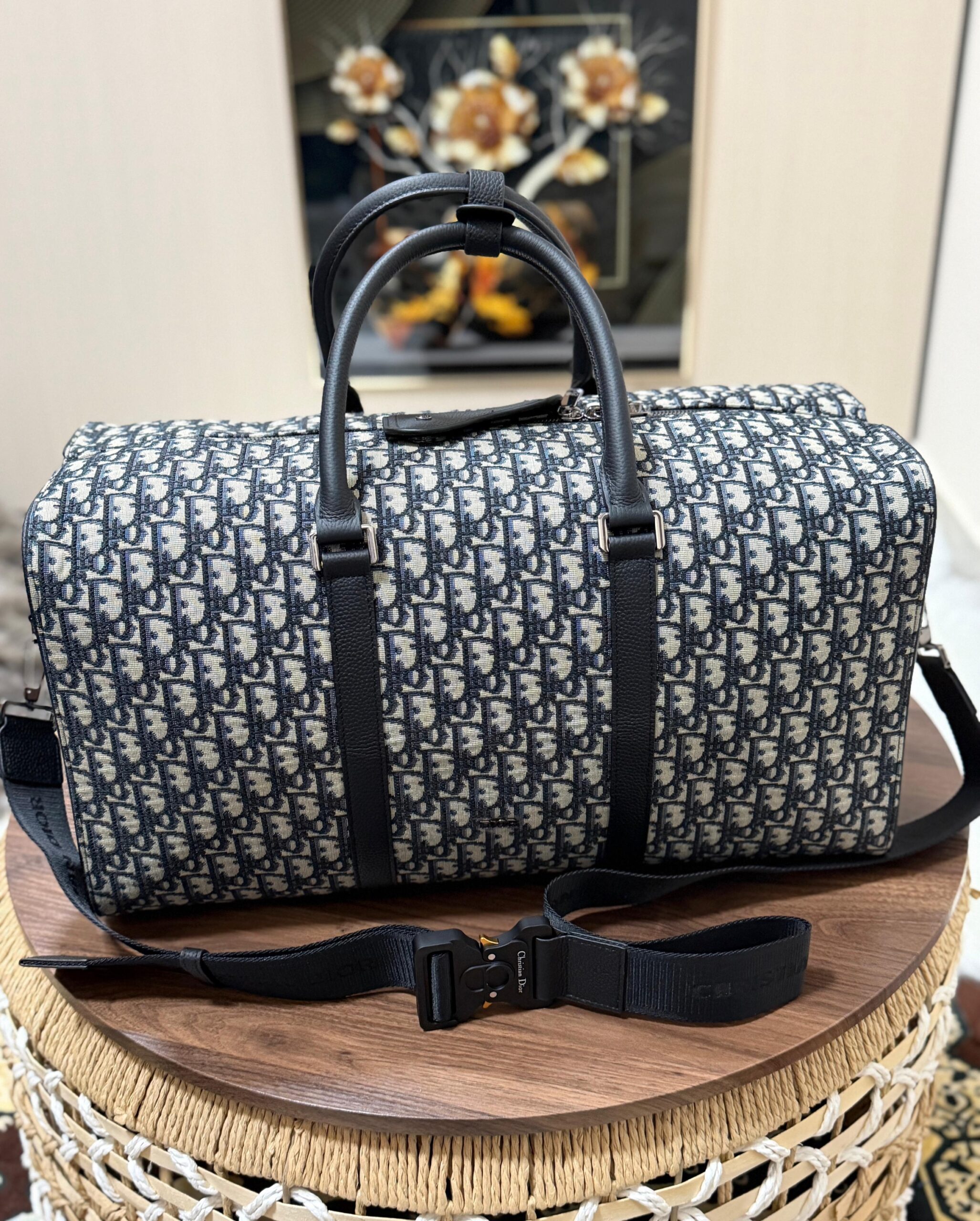 Dior Lingot 50 Duffel Bag
