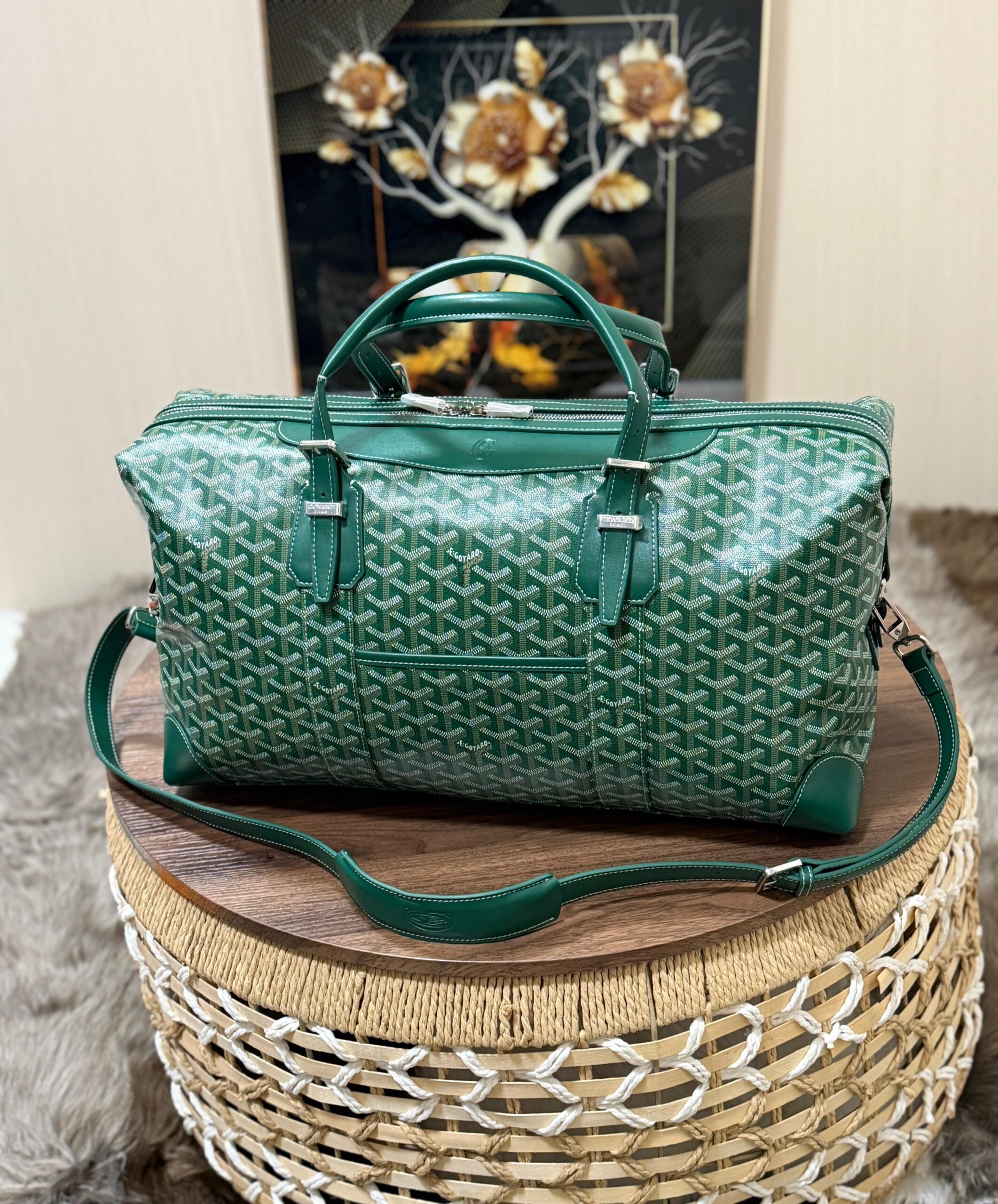 Goyard Boeing / Bowling Travel Duffle Bag - Image 2