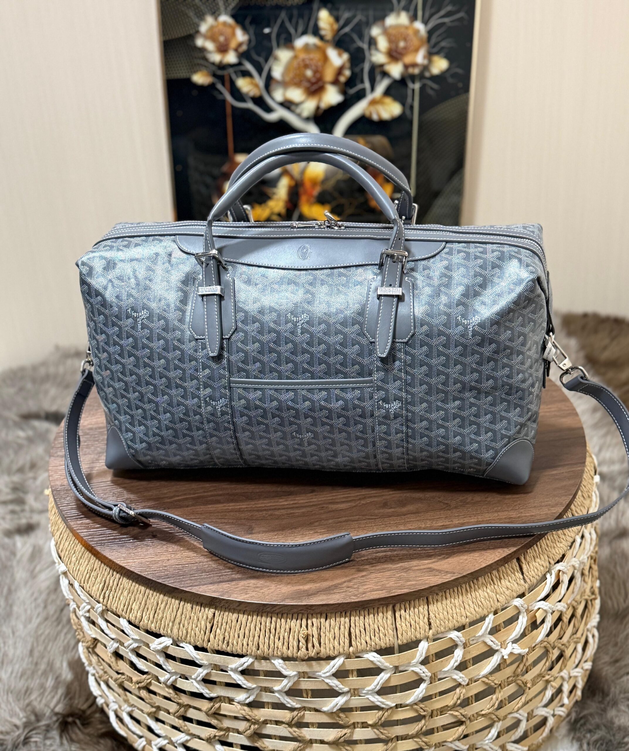 Goyard Boeing / Bowling Travel Duffle Bag - Image 3
