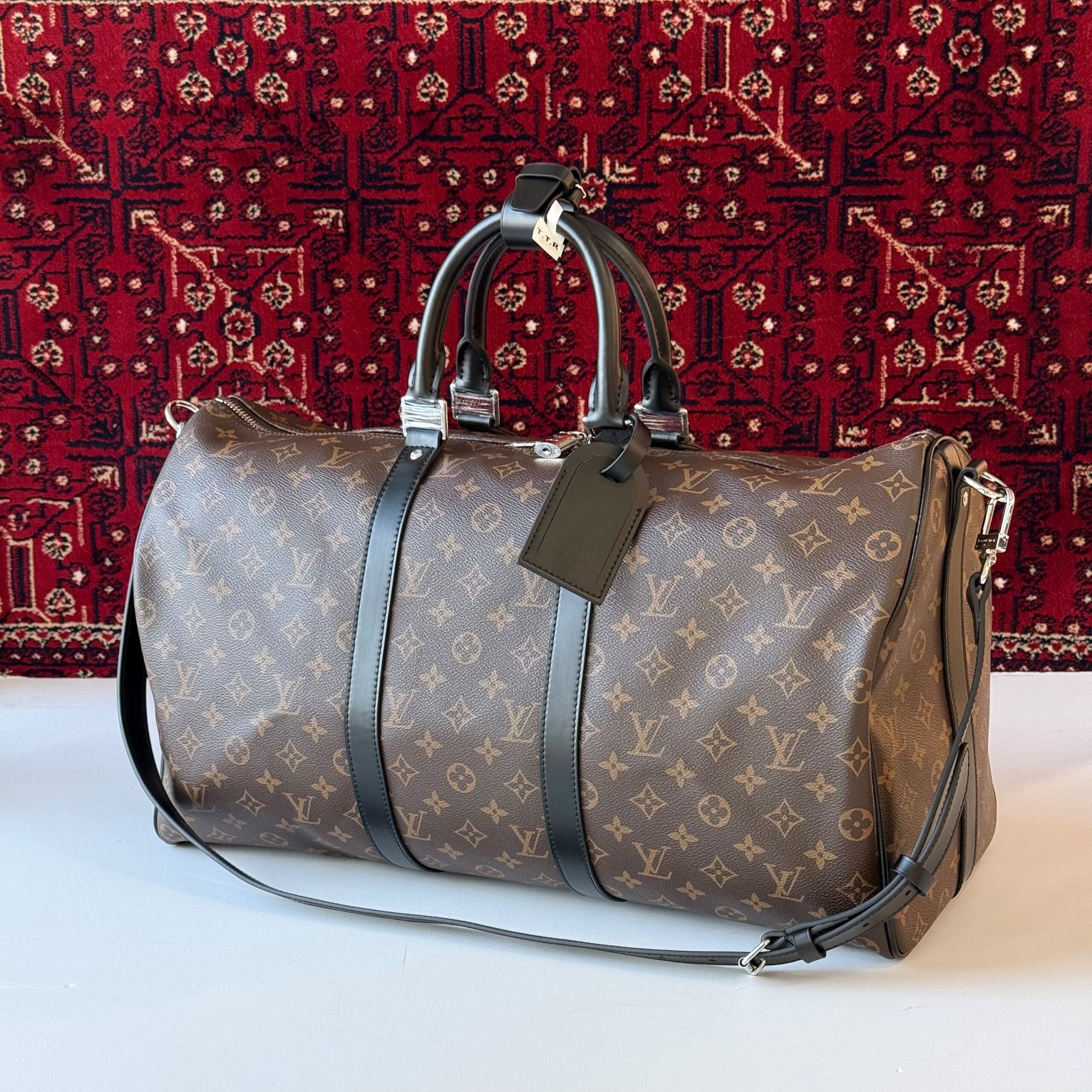 Louis Vuitton Keepall Bandoulière 50 Travel Bag - Image 2